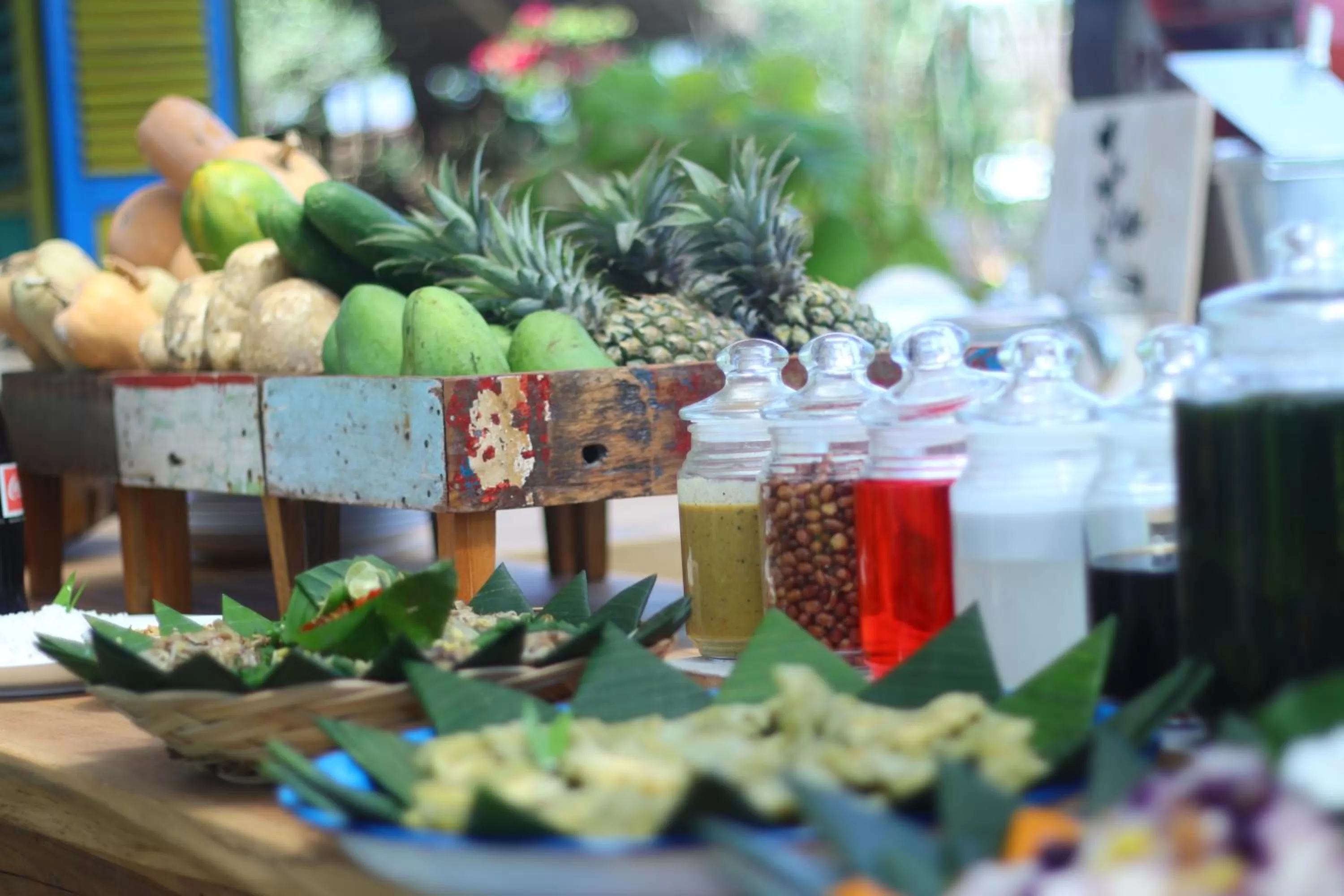 Food and drinks in Nauna Villa Ubud