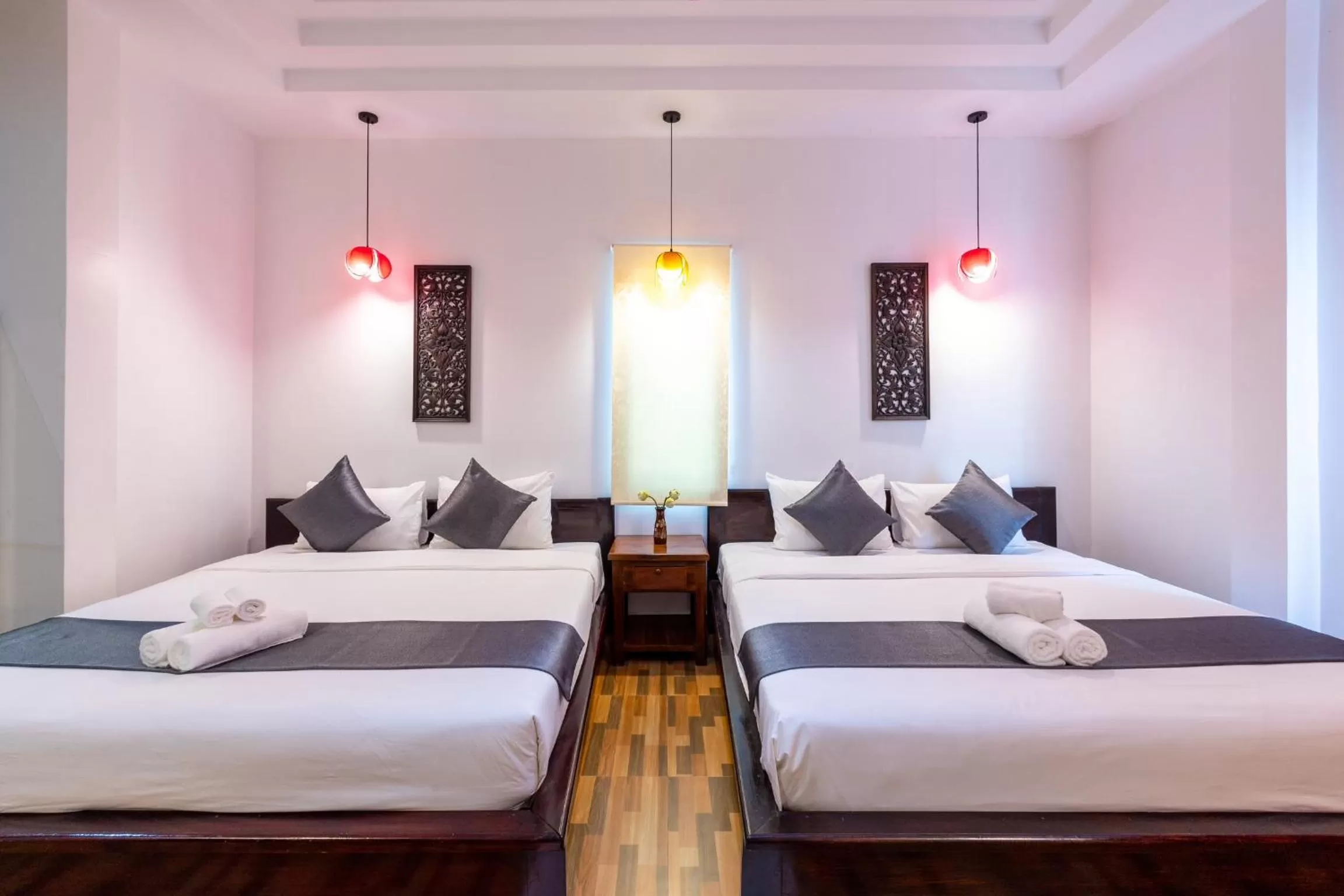 Bed in Nina Angkor Residence