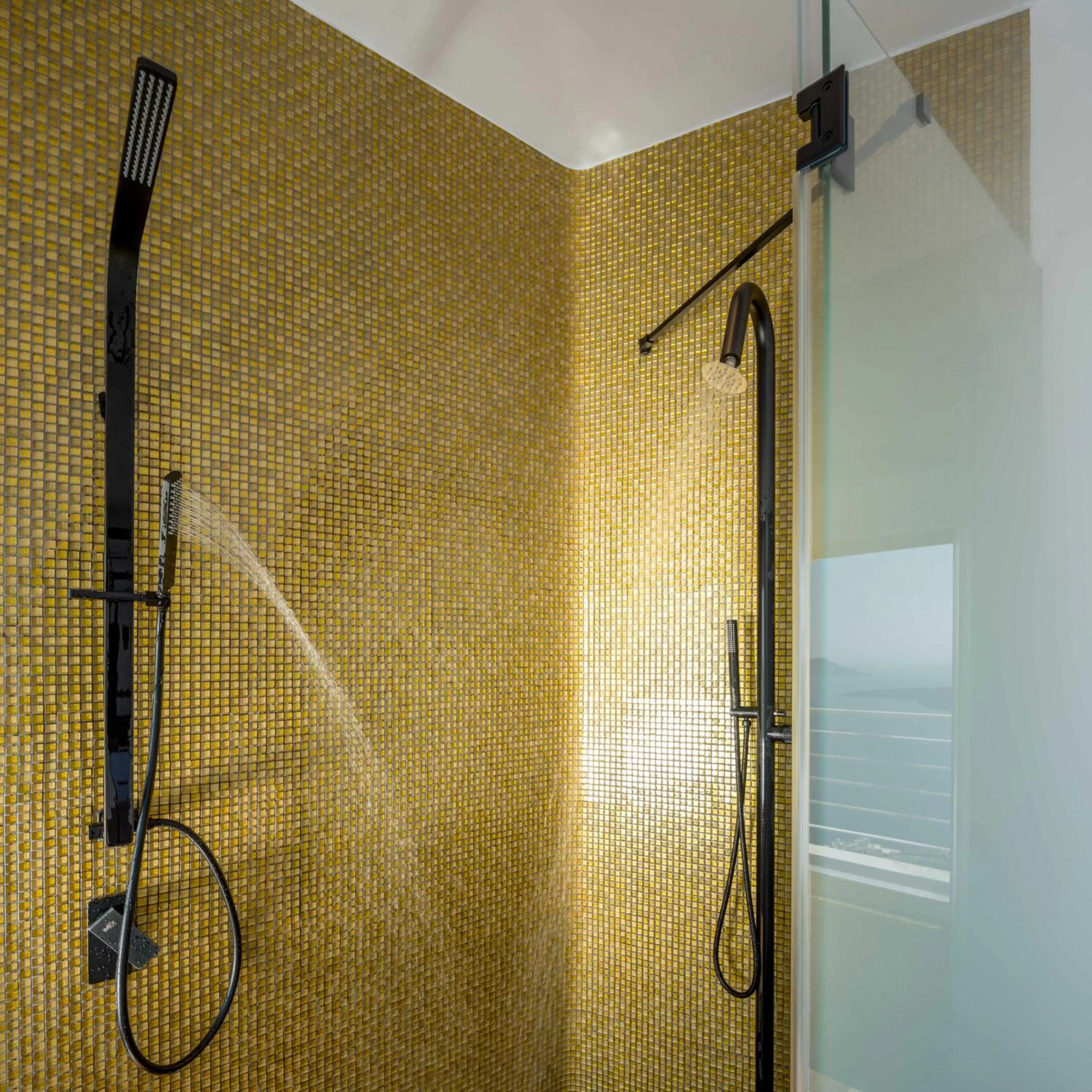 Shower in Nefeles Luxury Suites