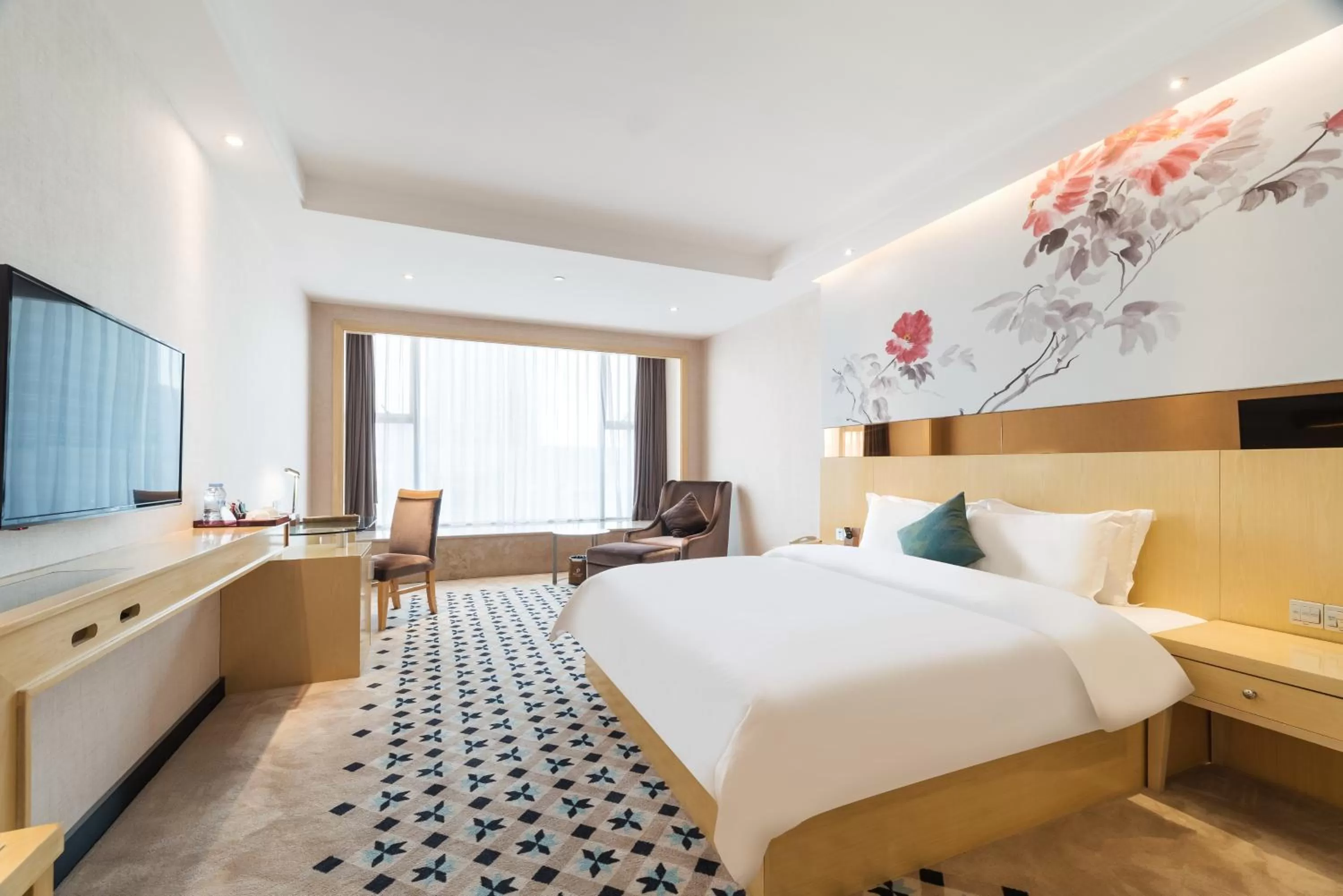 Bed in Paco Hotel Suyuan Metro Guangzhou