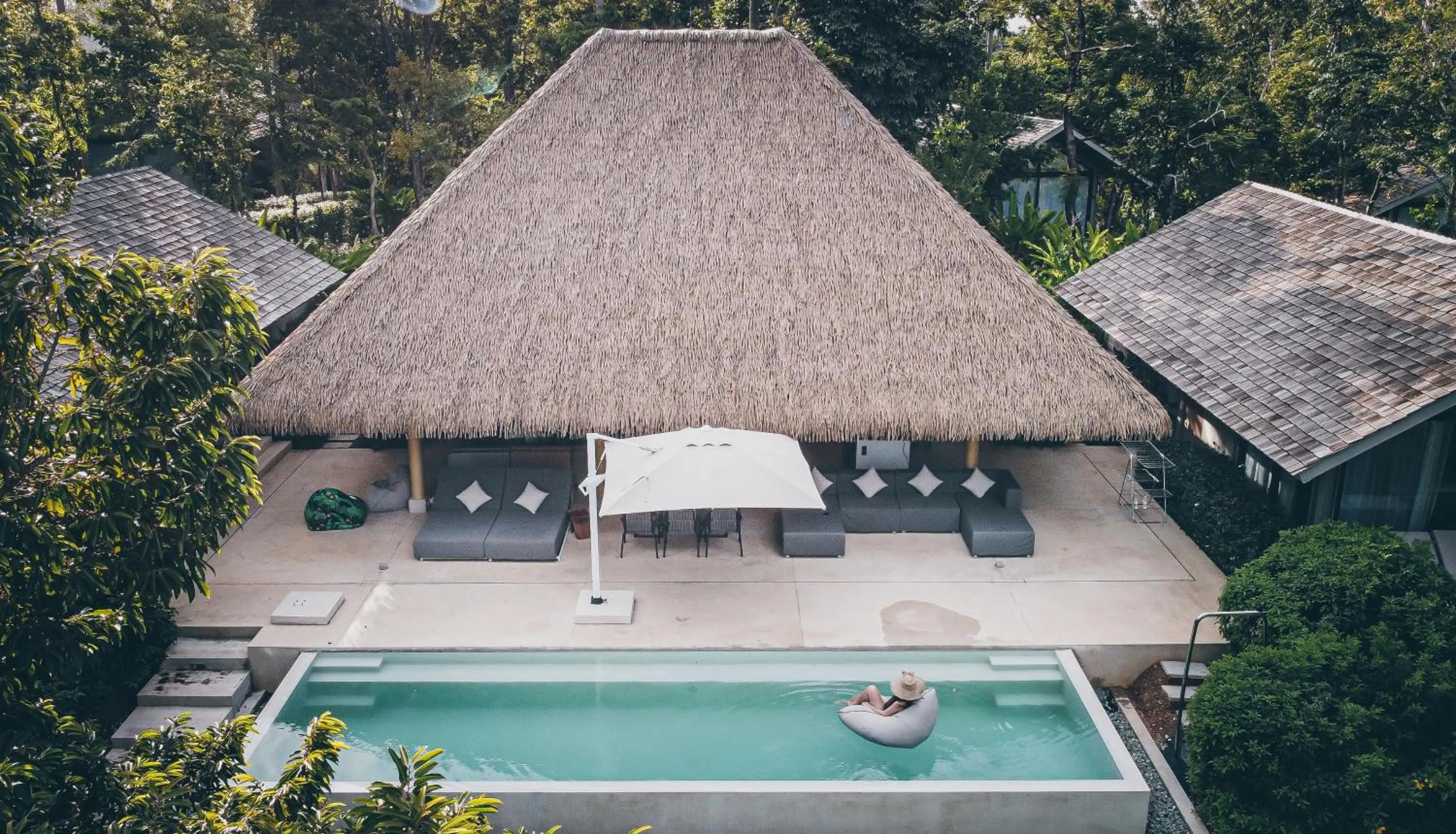 Pool view in Island Escape Burasari