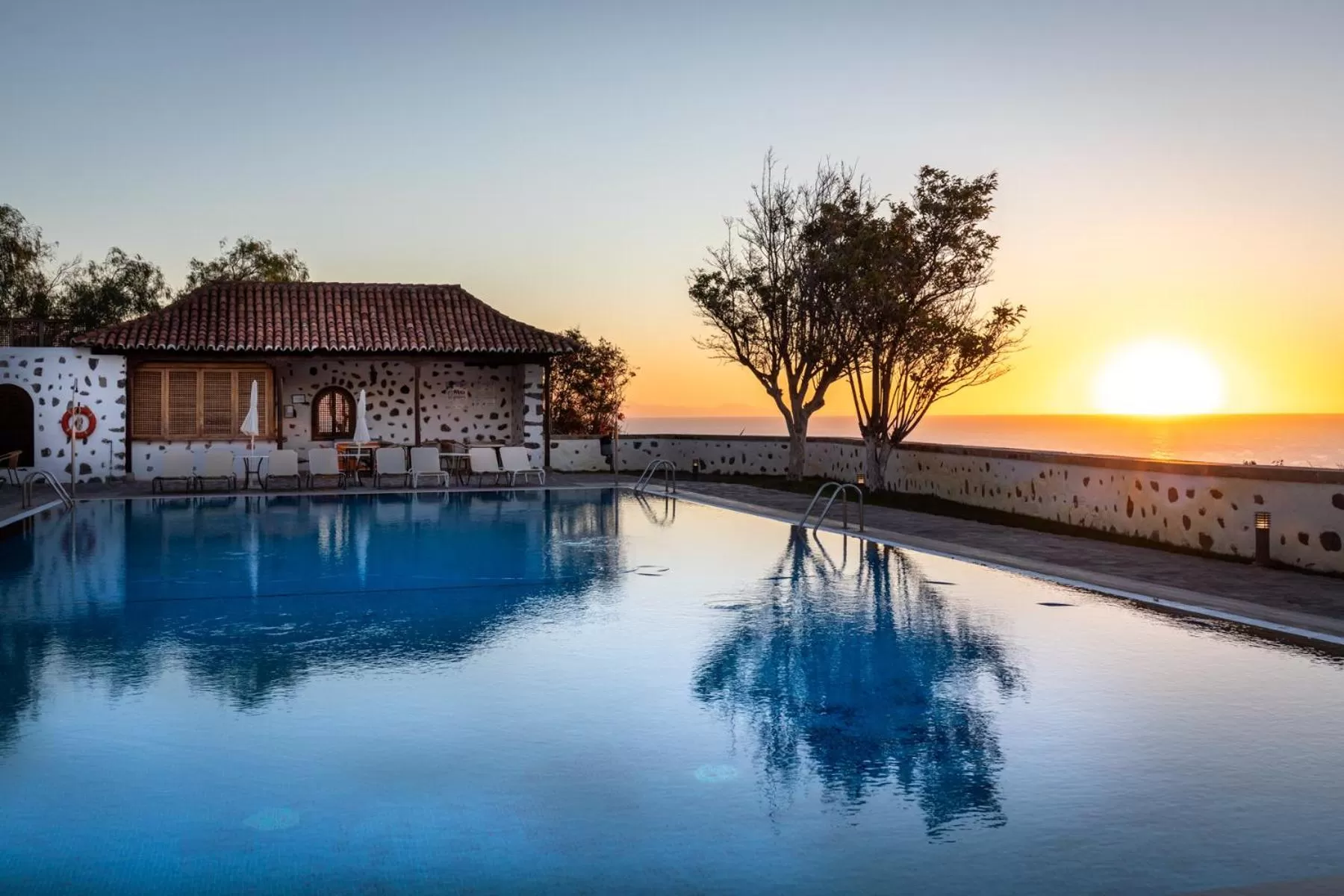 Swimming pool in Parador de La Gomera