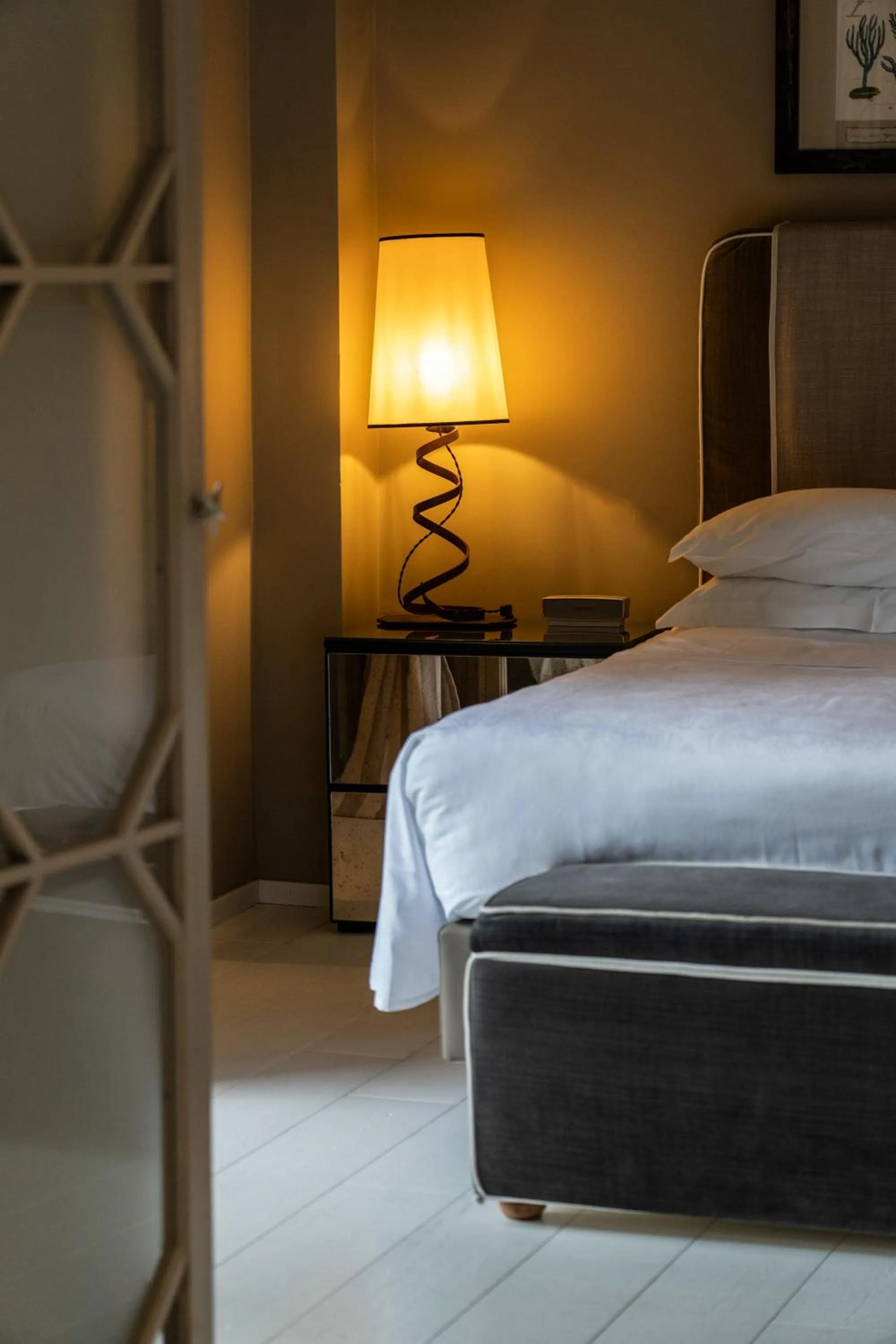 Bed in Hotel Villa Ducale