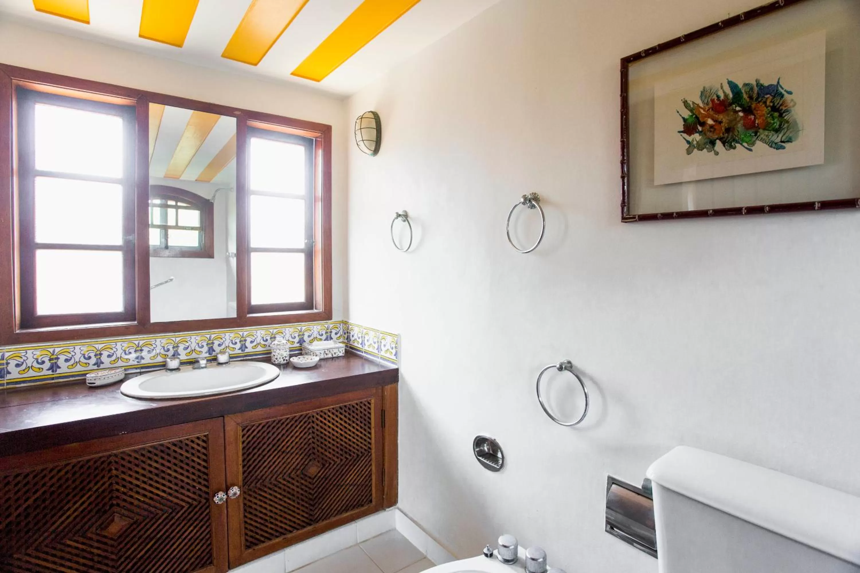 Decorative detail in Pousada Blanca Mar