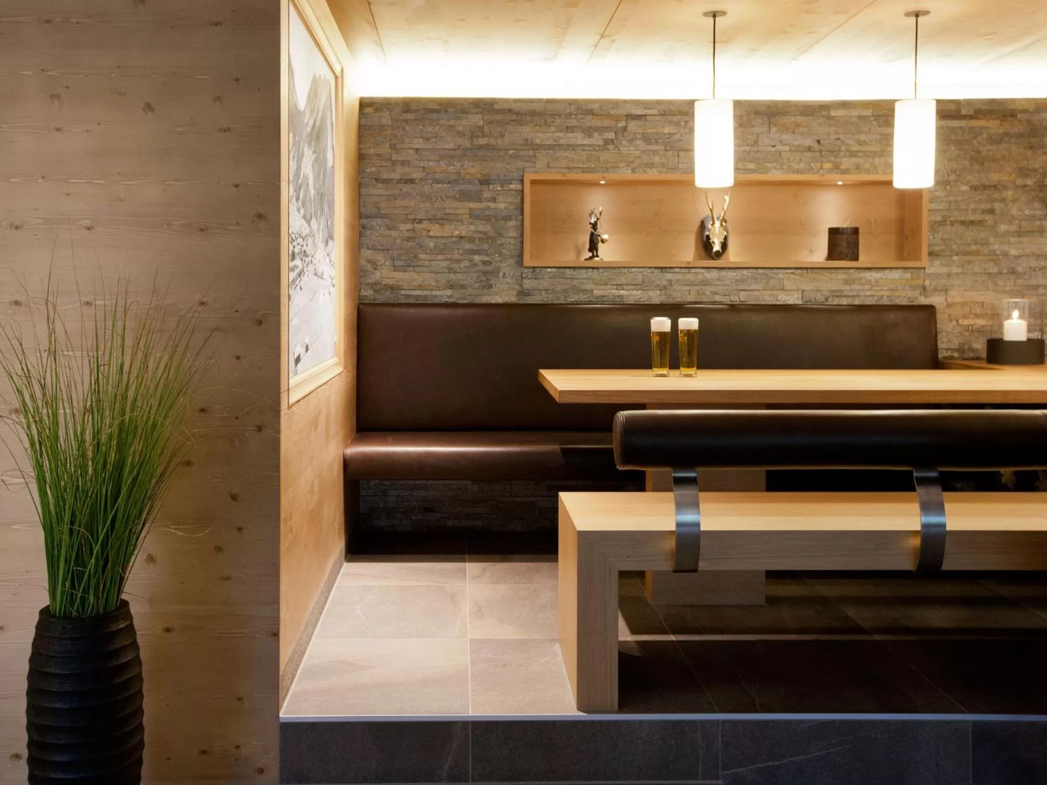 Lounge or bar in Hotel Hubertus - Au Bregenzerwald