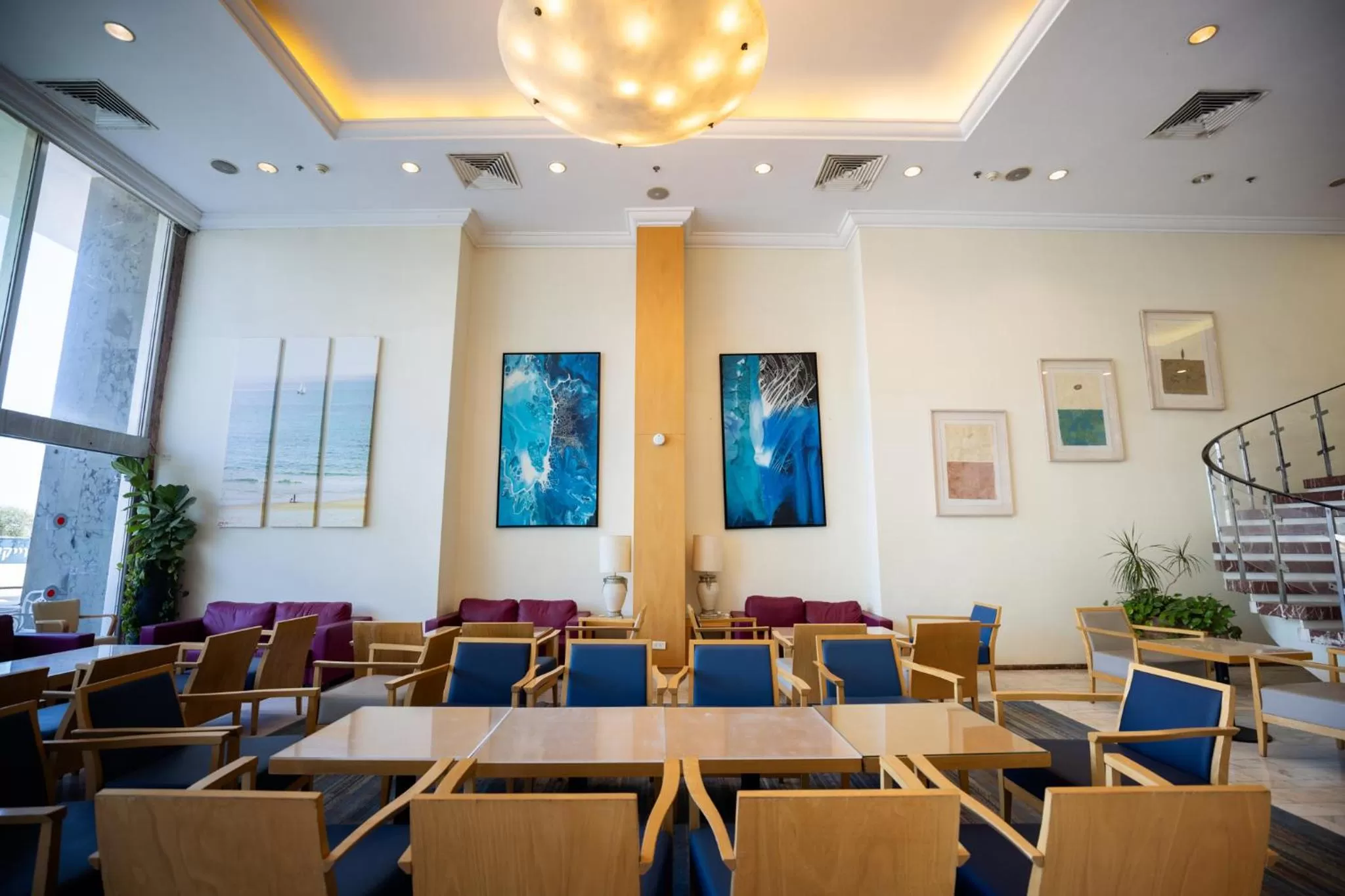 Lobby or reception in Grand Beach Hotel