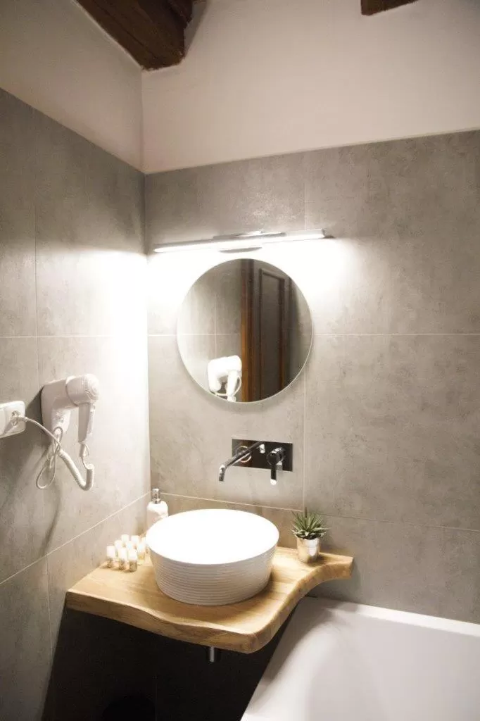 Bathroom in Hotel Svambersky dum