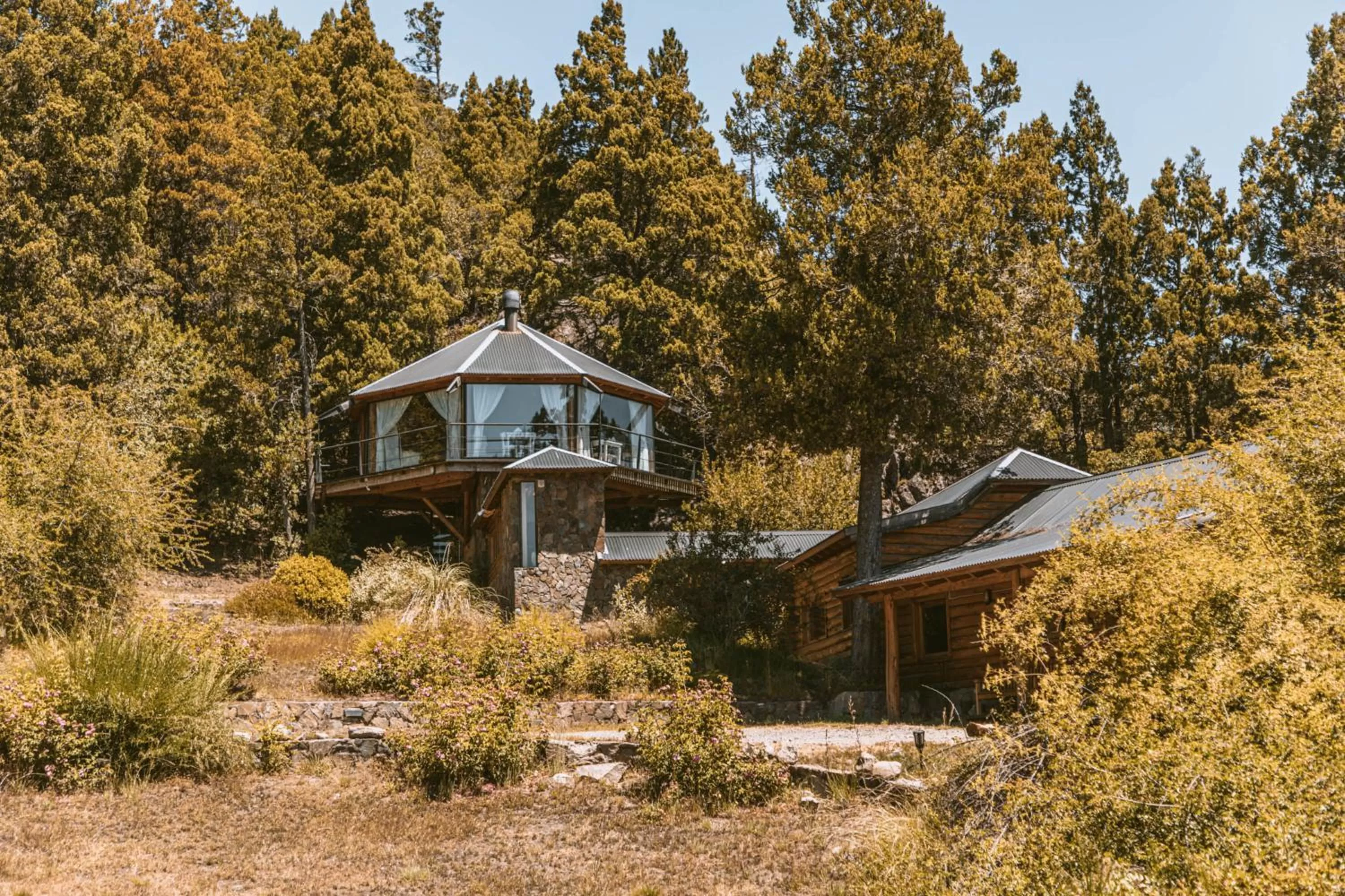 Property building in Arrayan Lake View Mountain Lodge & Casa De Te Arrayan