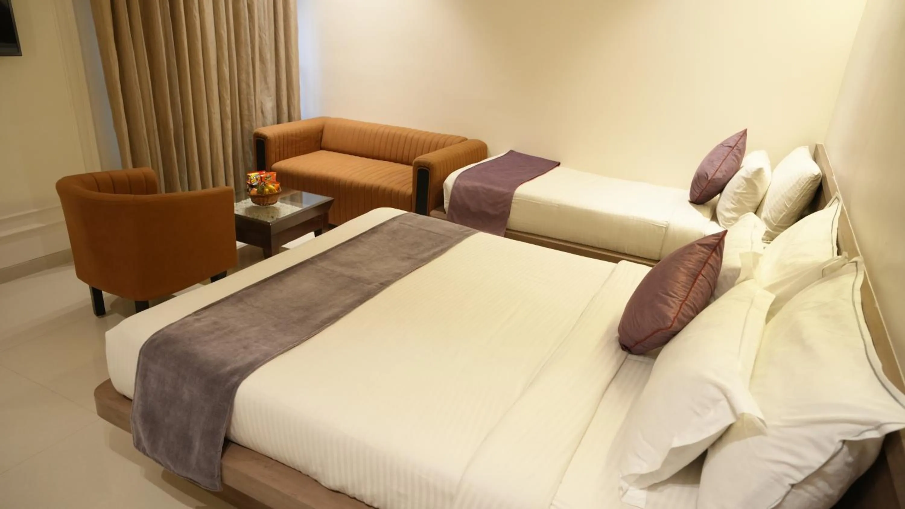 Bed in Jivanta Shirdi