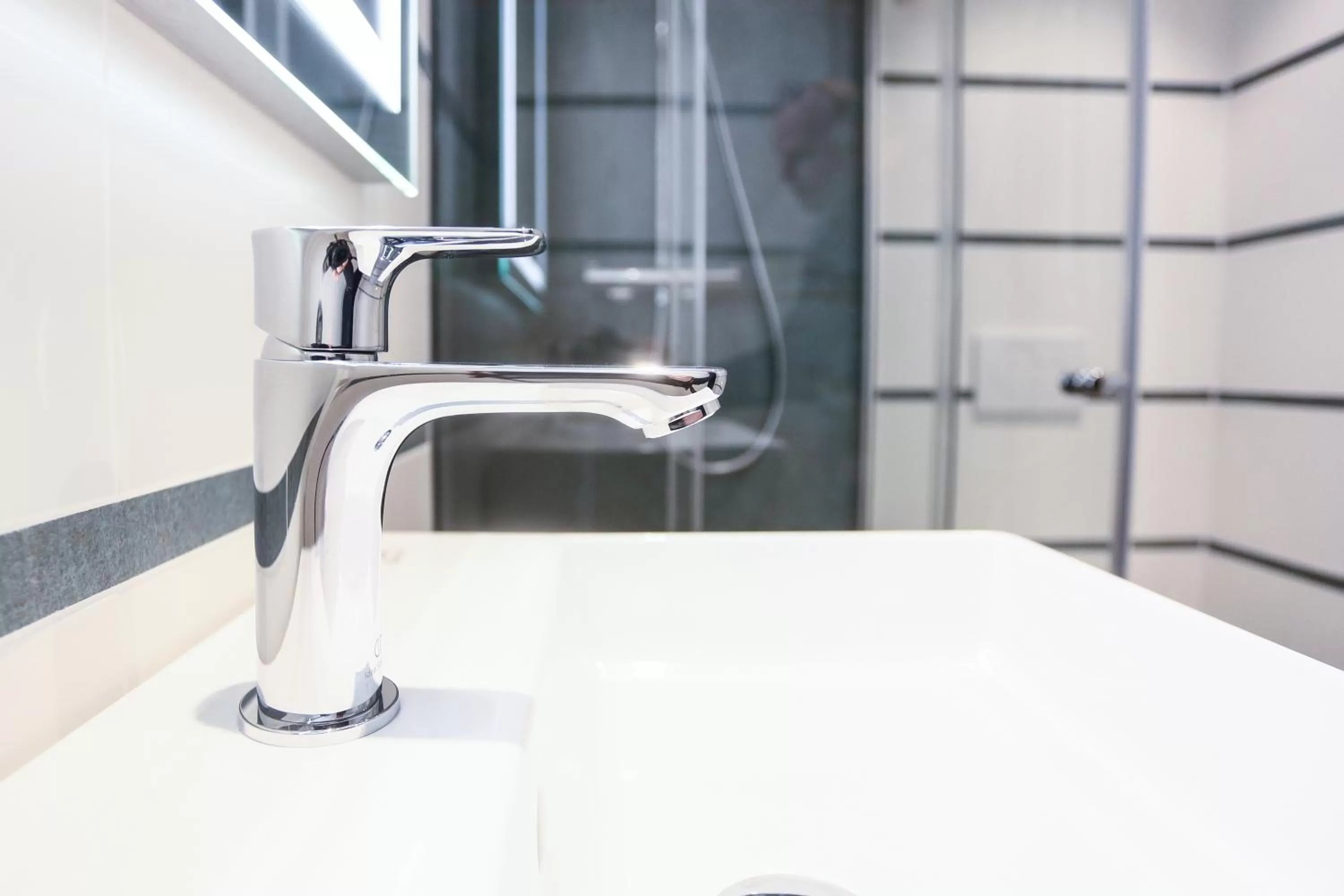 Bathroom in Hotel Lutz