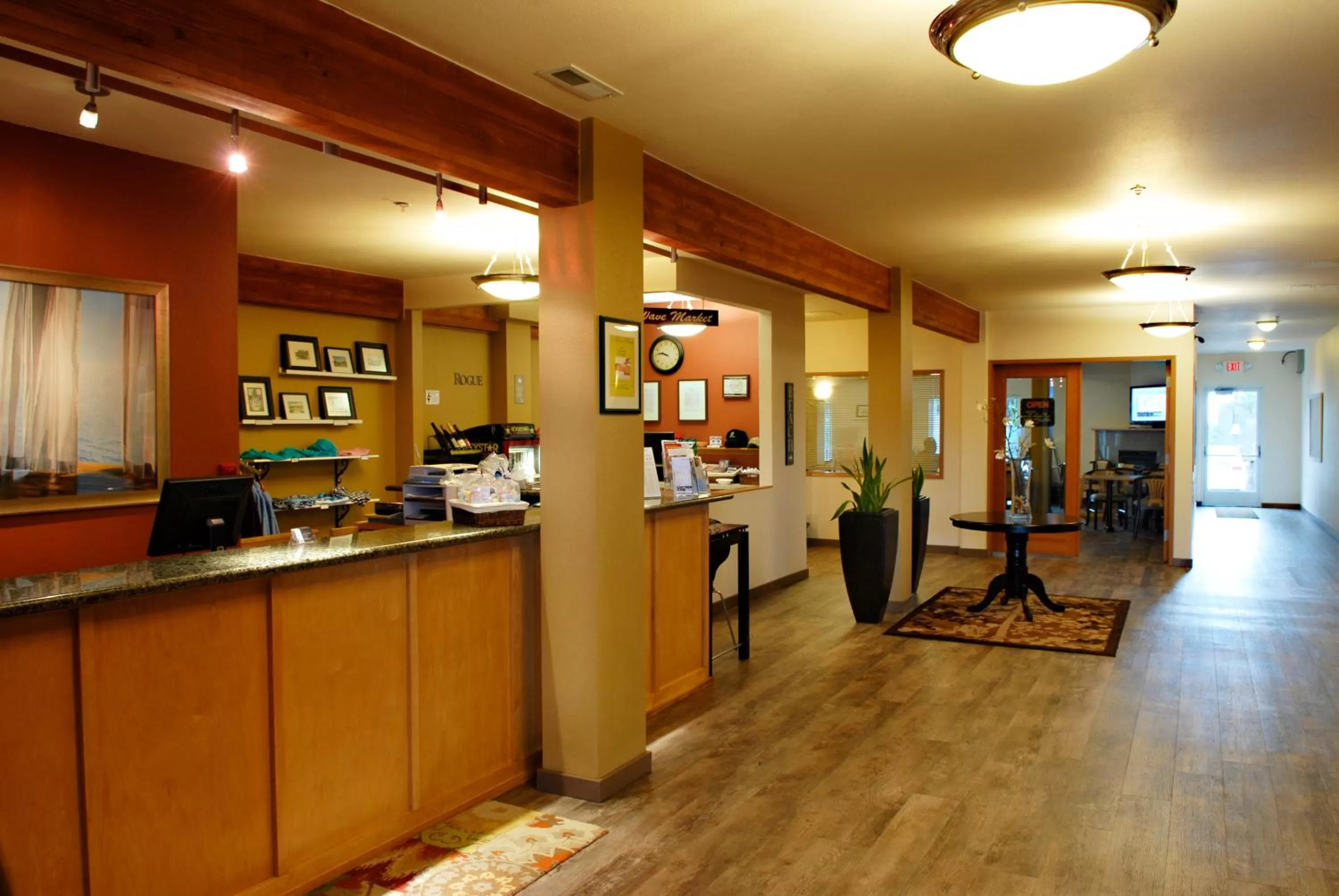 Lobby or reception in Inn at Wecoma