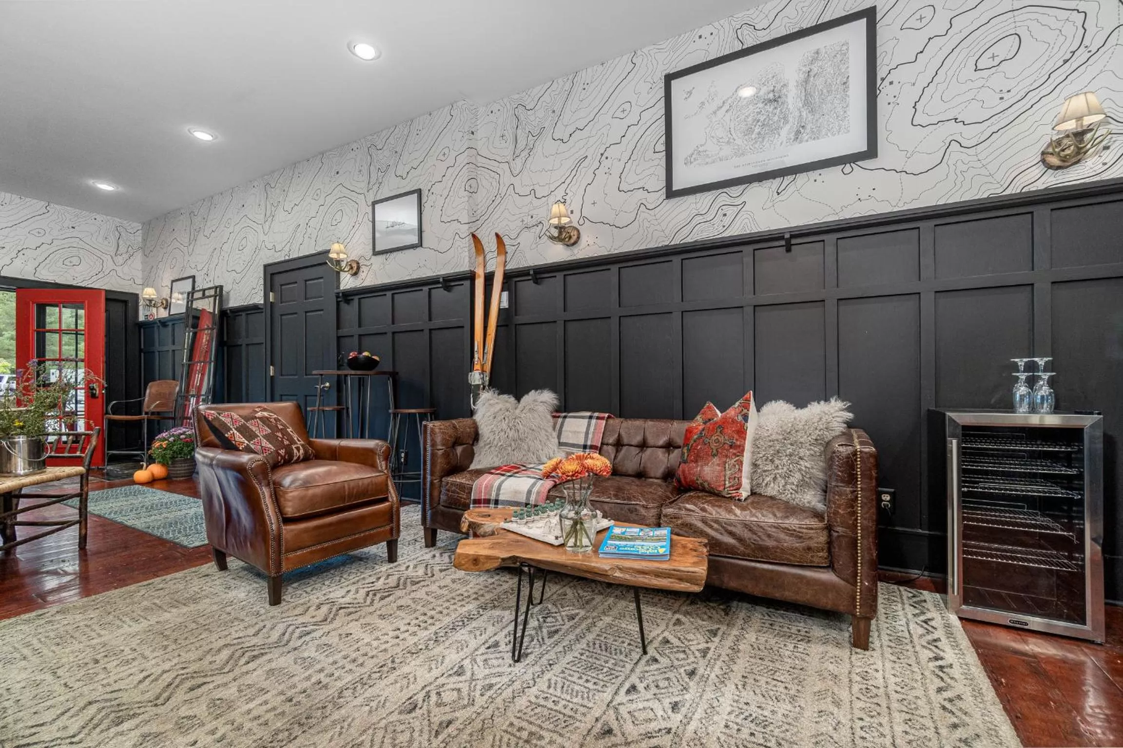 Lobby or reception in The Alpine Lodge