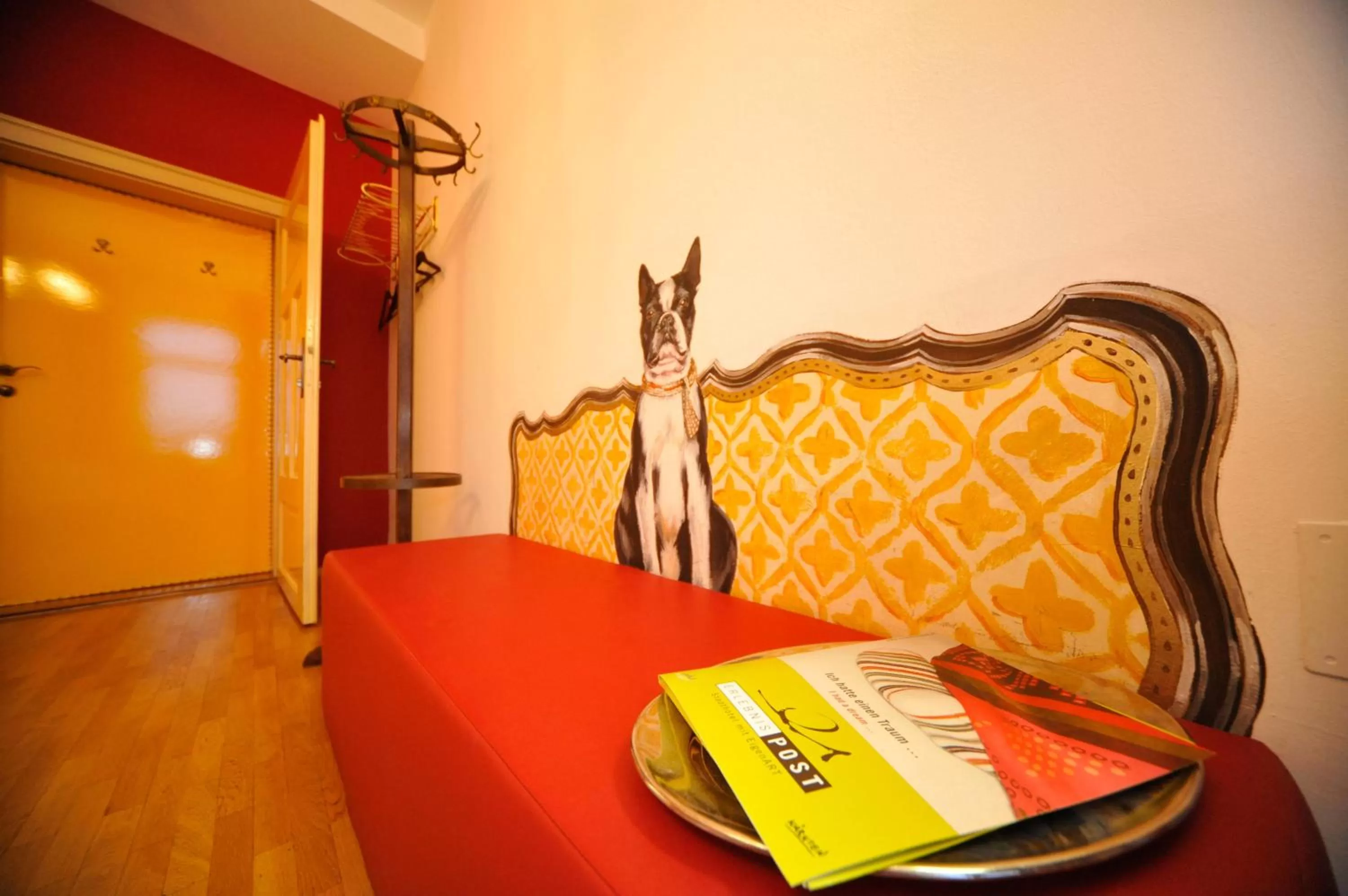 Decorative detail, Bed in Erlebnis Post - Stadthotel mit EigenART