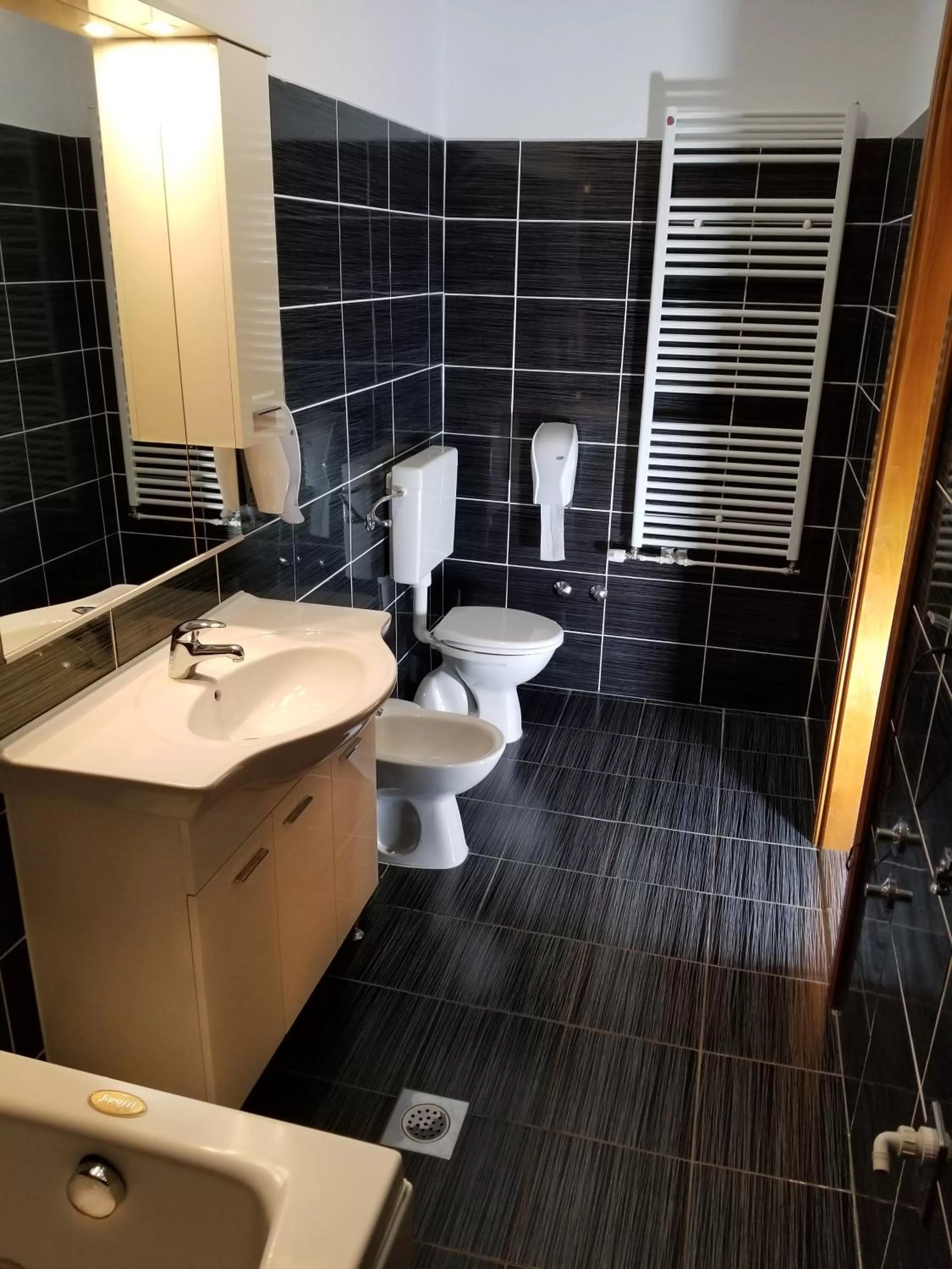 Toilet in Wellness B&B Winery Sontacchi