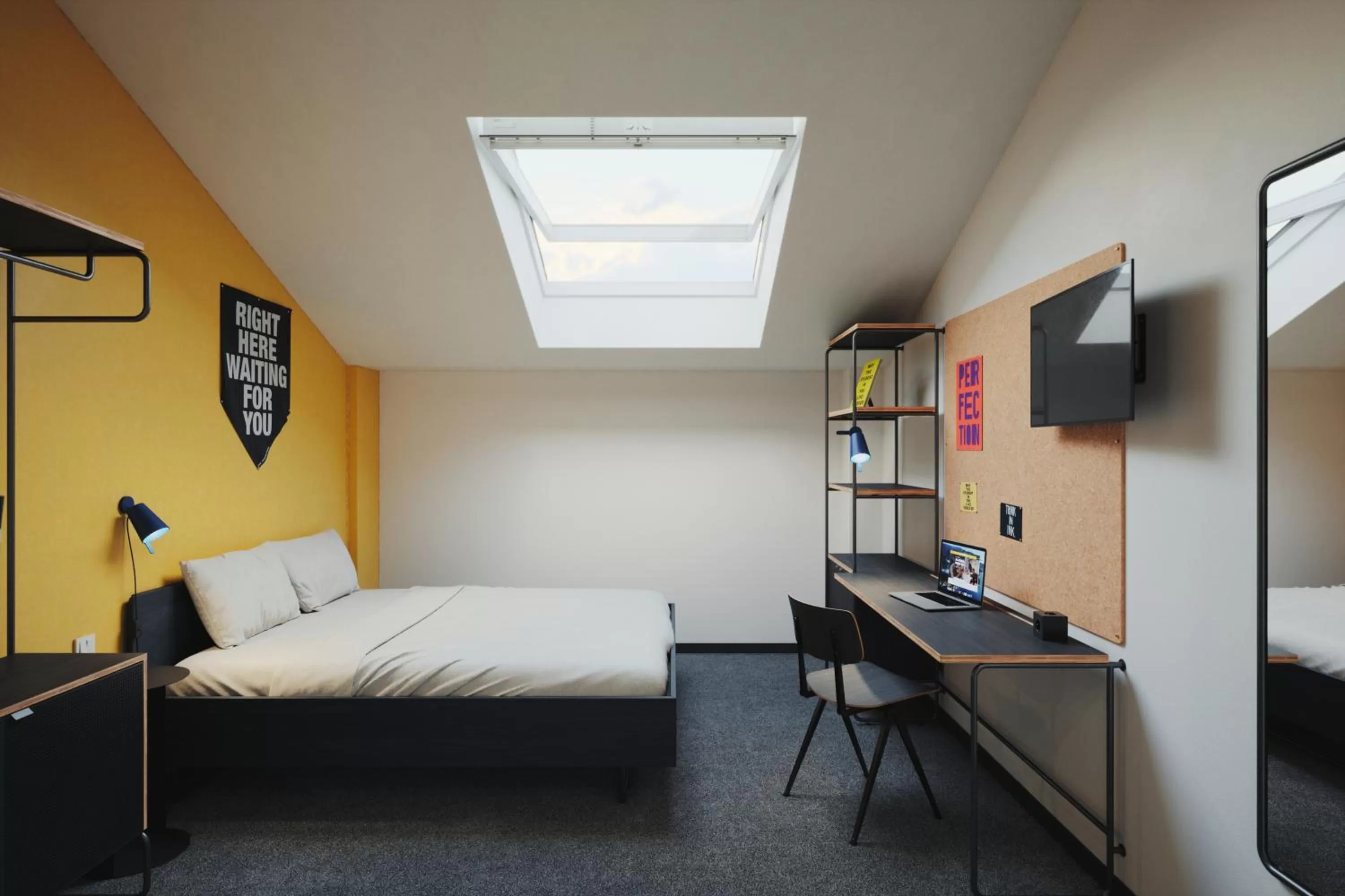 Photo of the whole room, Bed in The Social Hub Madrid