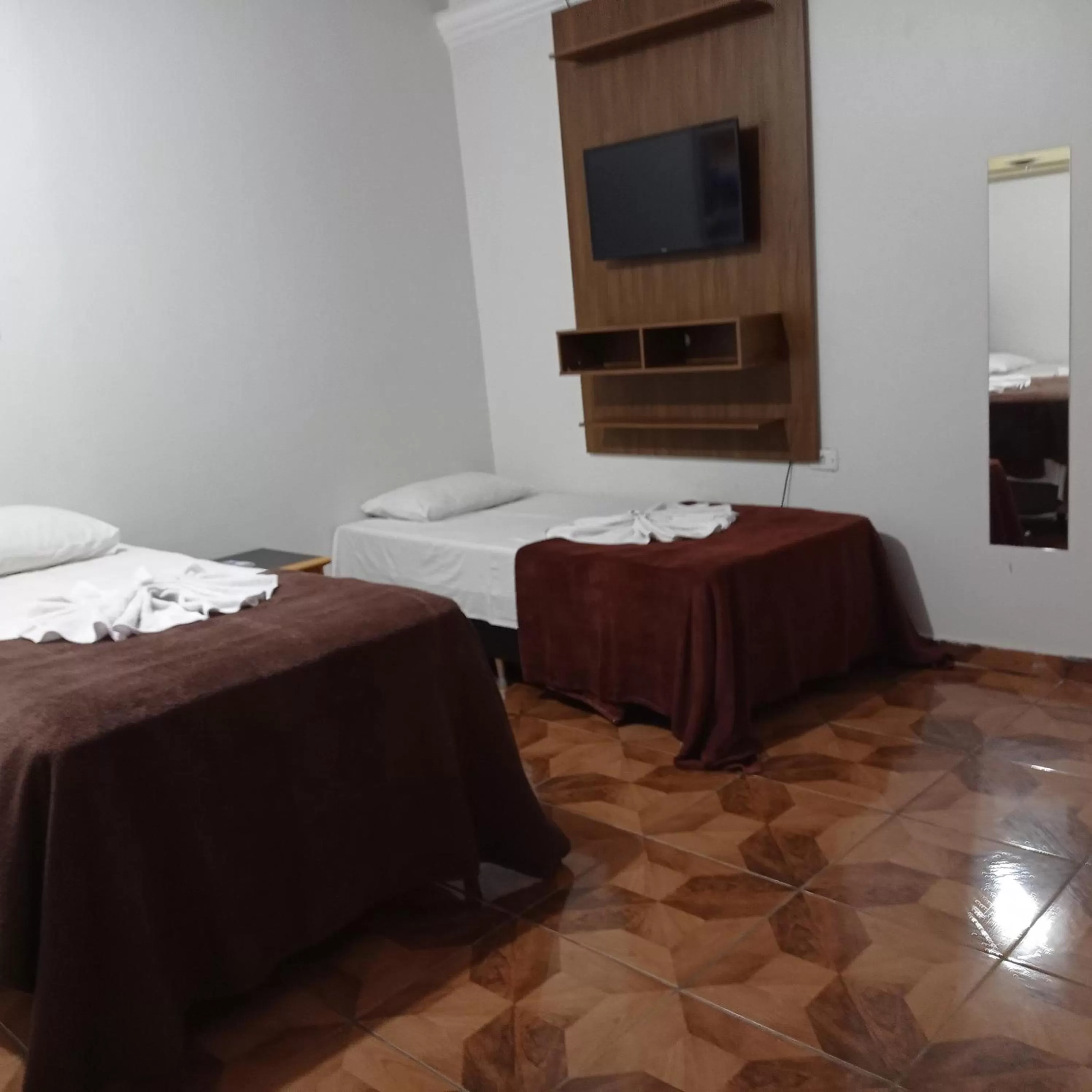 Bed in Pousada Murilo centro foz