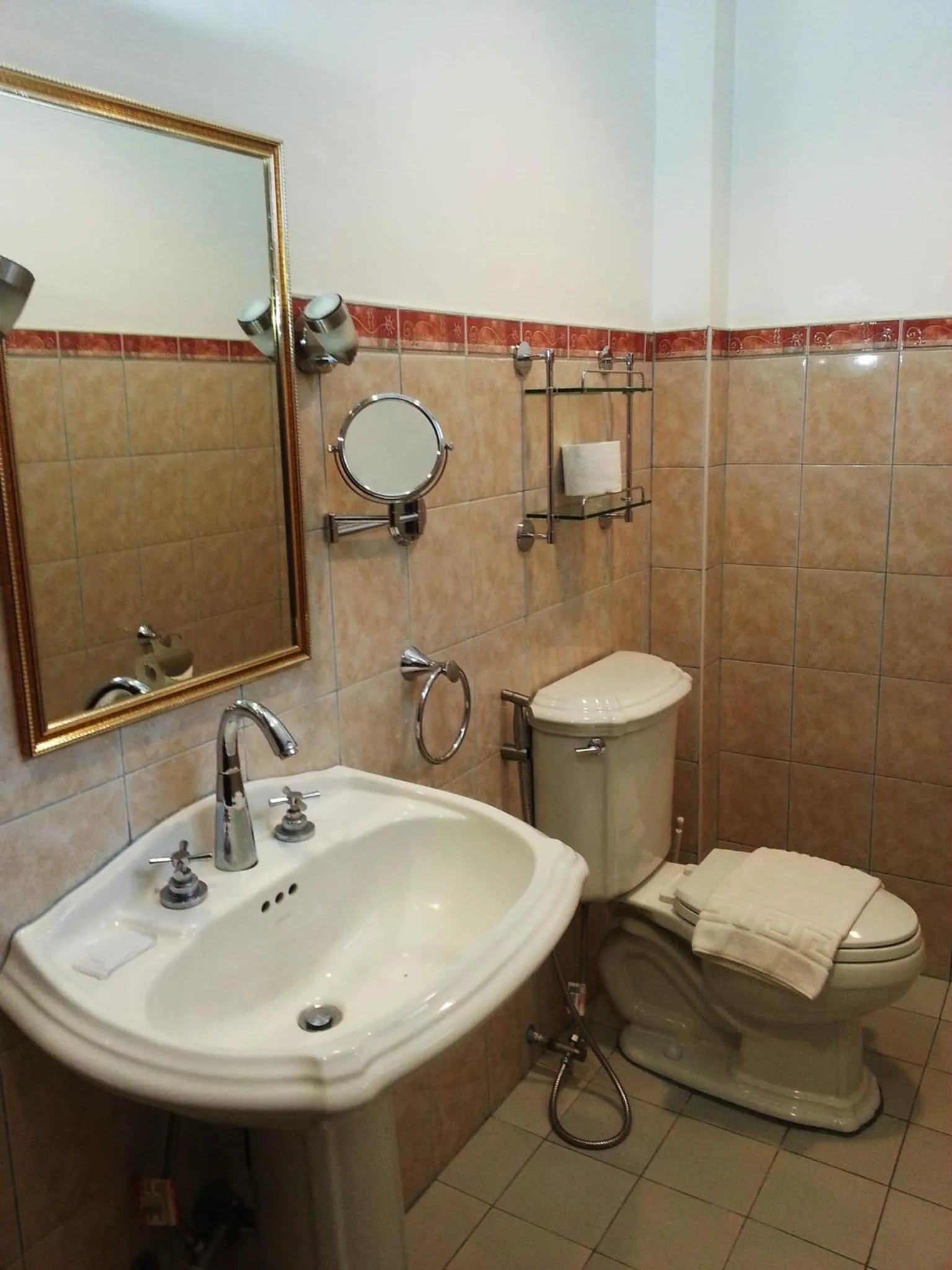 Toilet in Dolce Vita Hotel