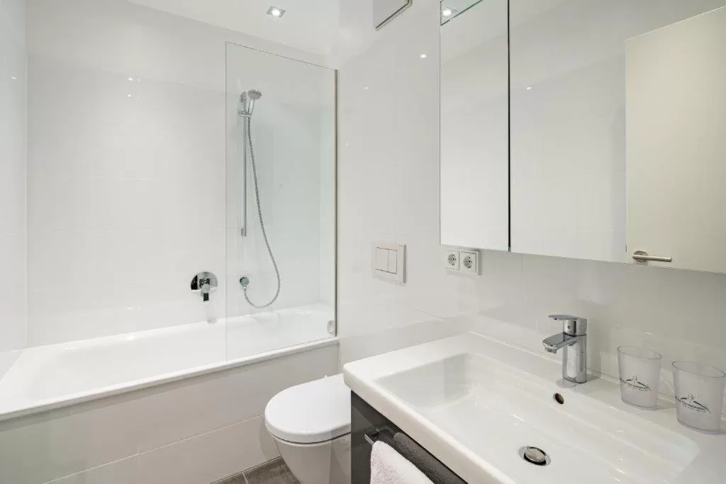 Bathroom in Hotel Am Nockherberg