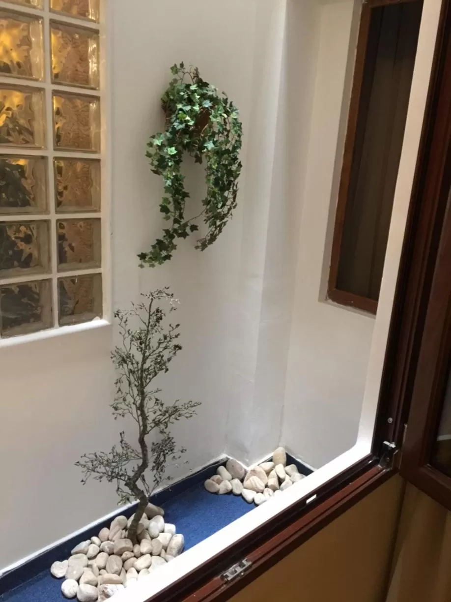 Decorative detail in Hotel Plebiscito Aparthotel