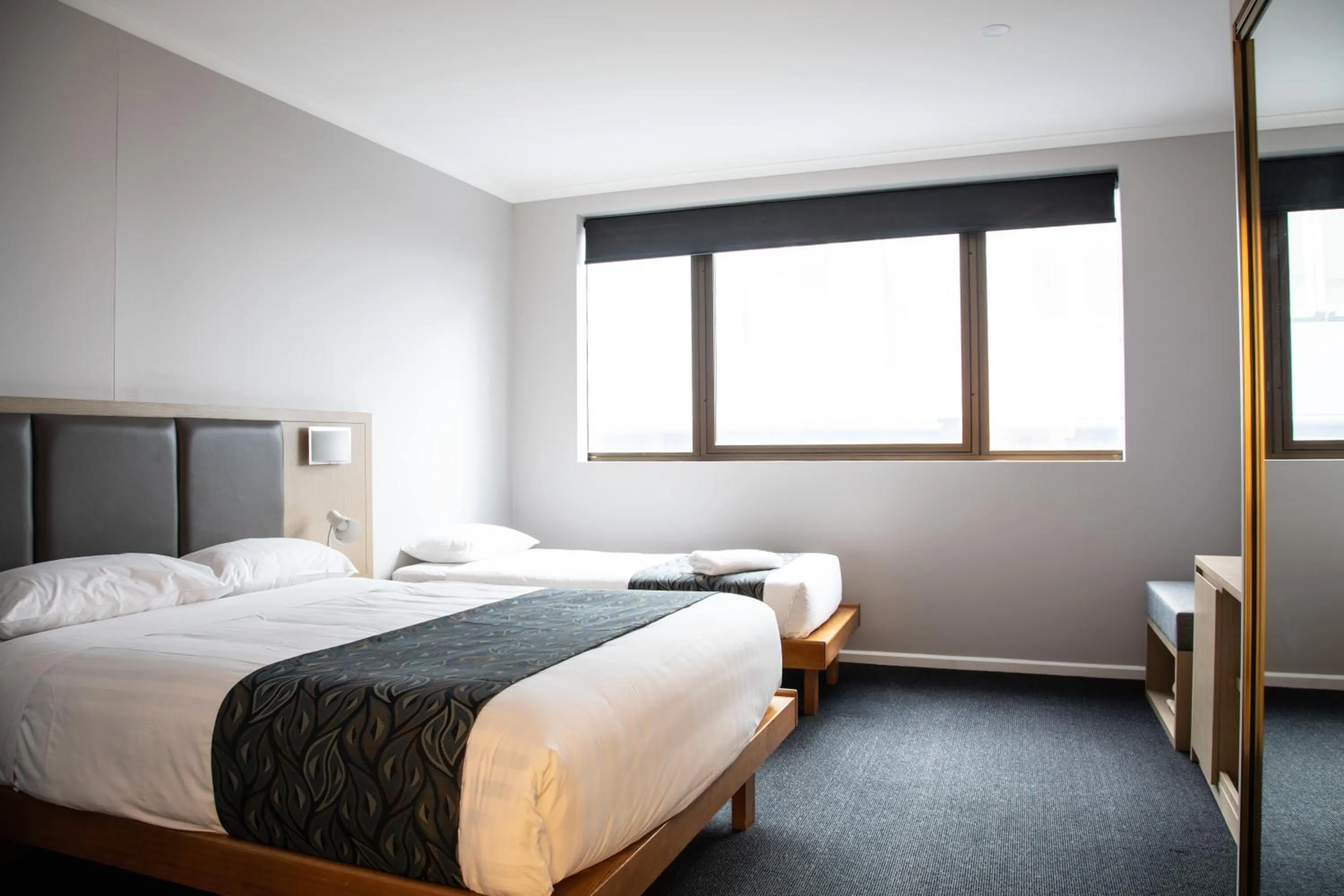 Bedroom, Bed in Madison Capital Executive Apartments