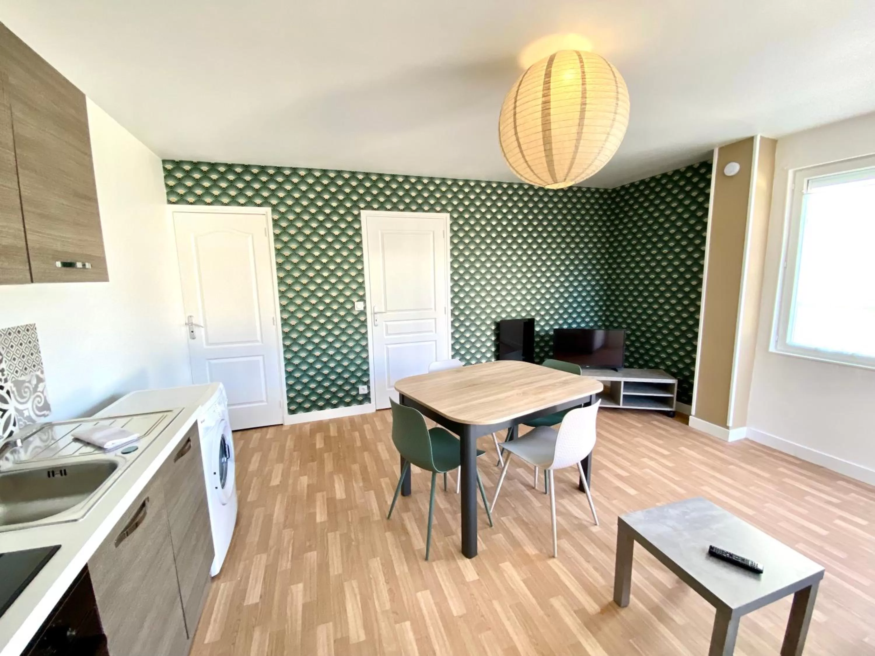 Kitchen or kitchenette in Bienvenue chez vous, Déplacement Pro