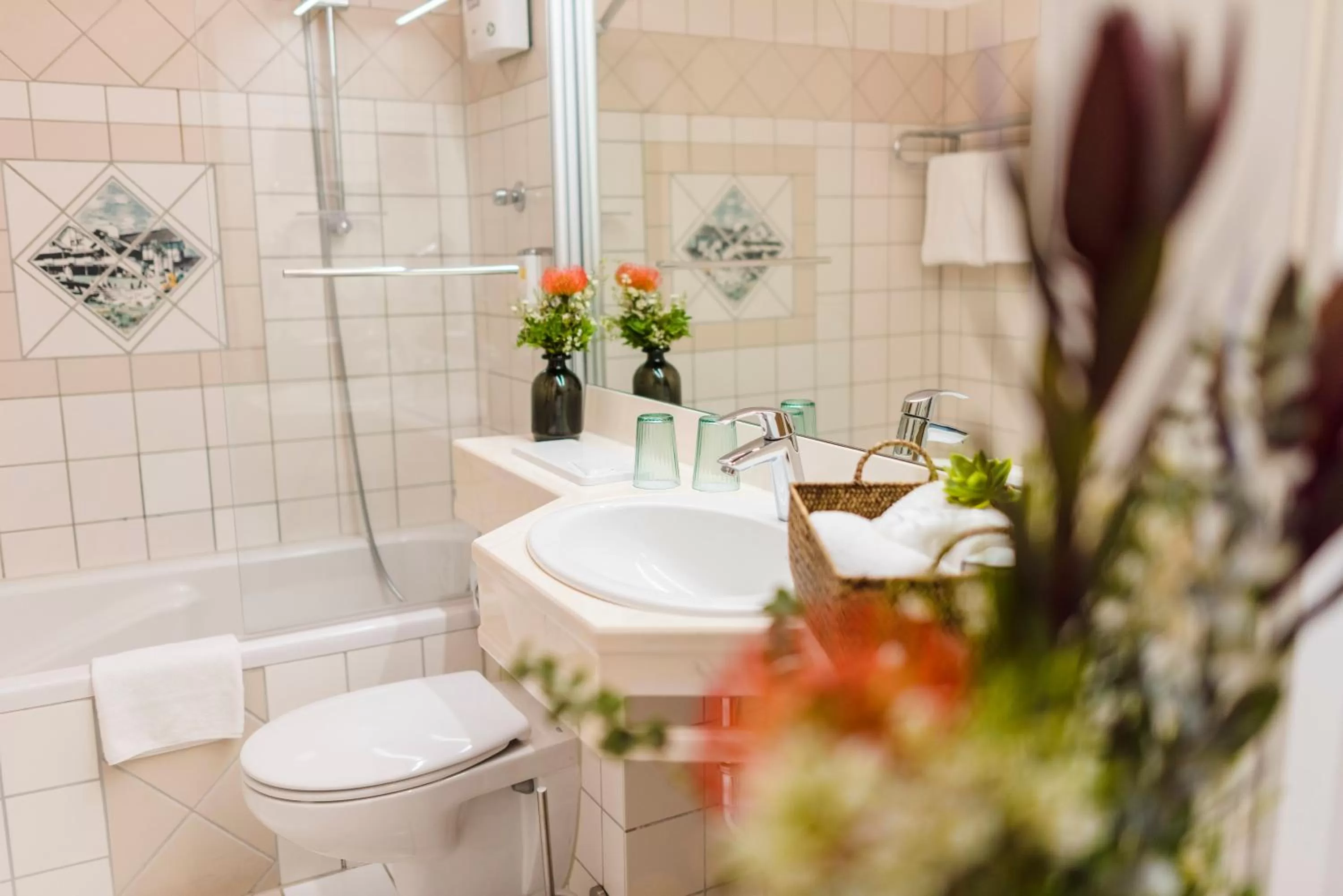 Toilet in Sporthotel Grafenwald 4 Sterne Superior