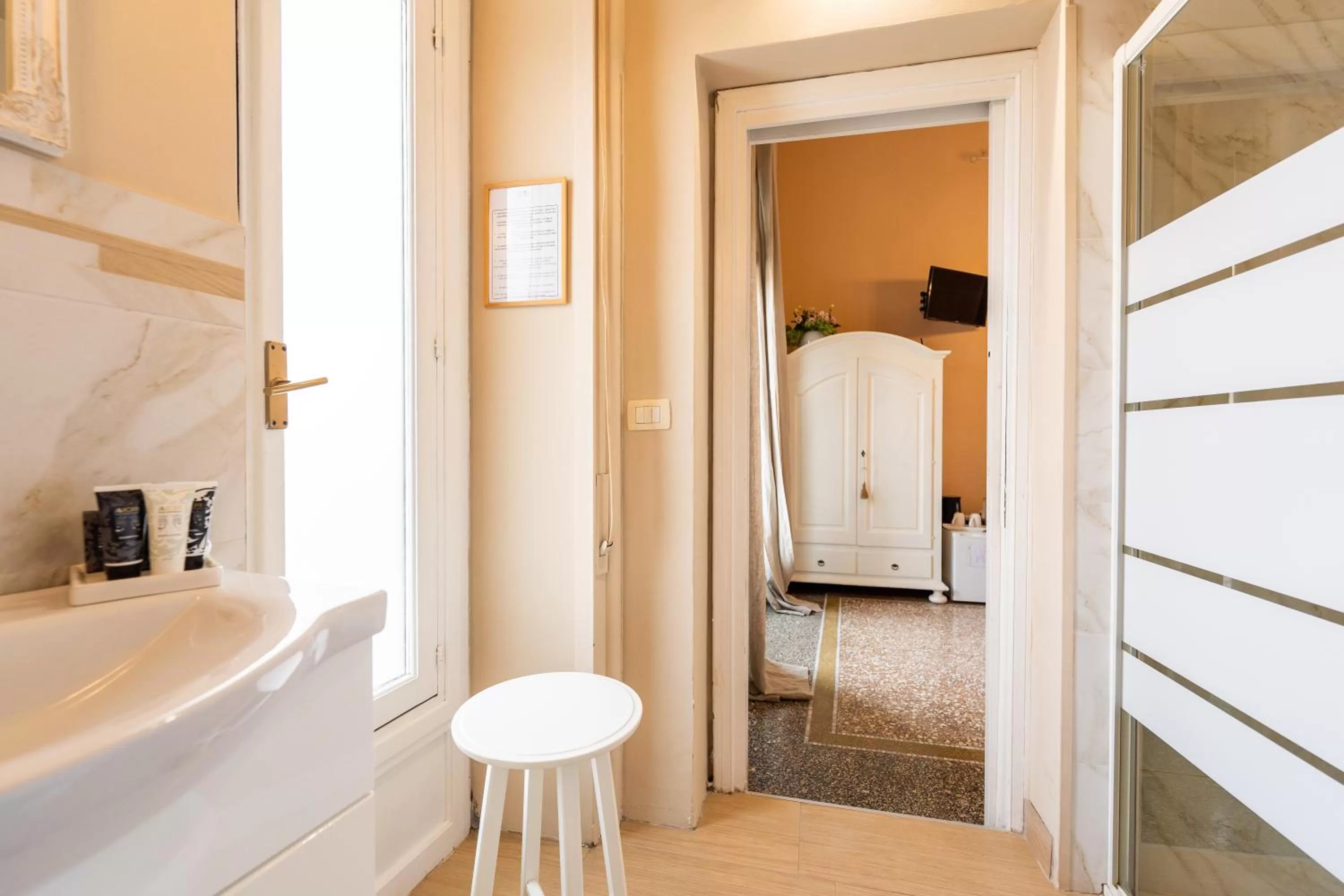 Bathroom in Joy's Bnb Ortigia