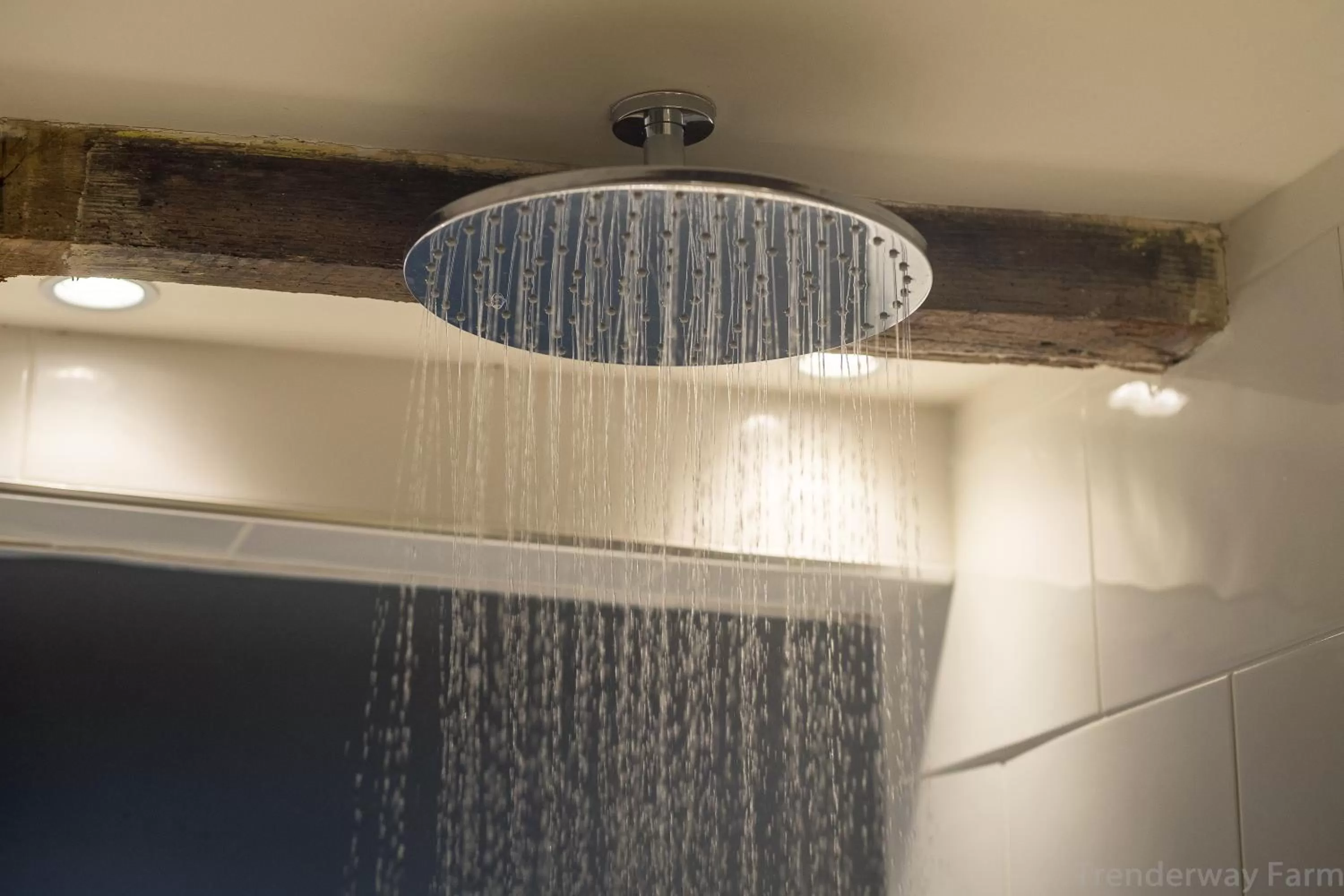 Shower in Trenderway Farm