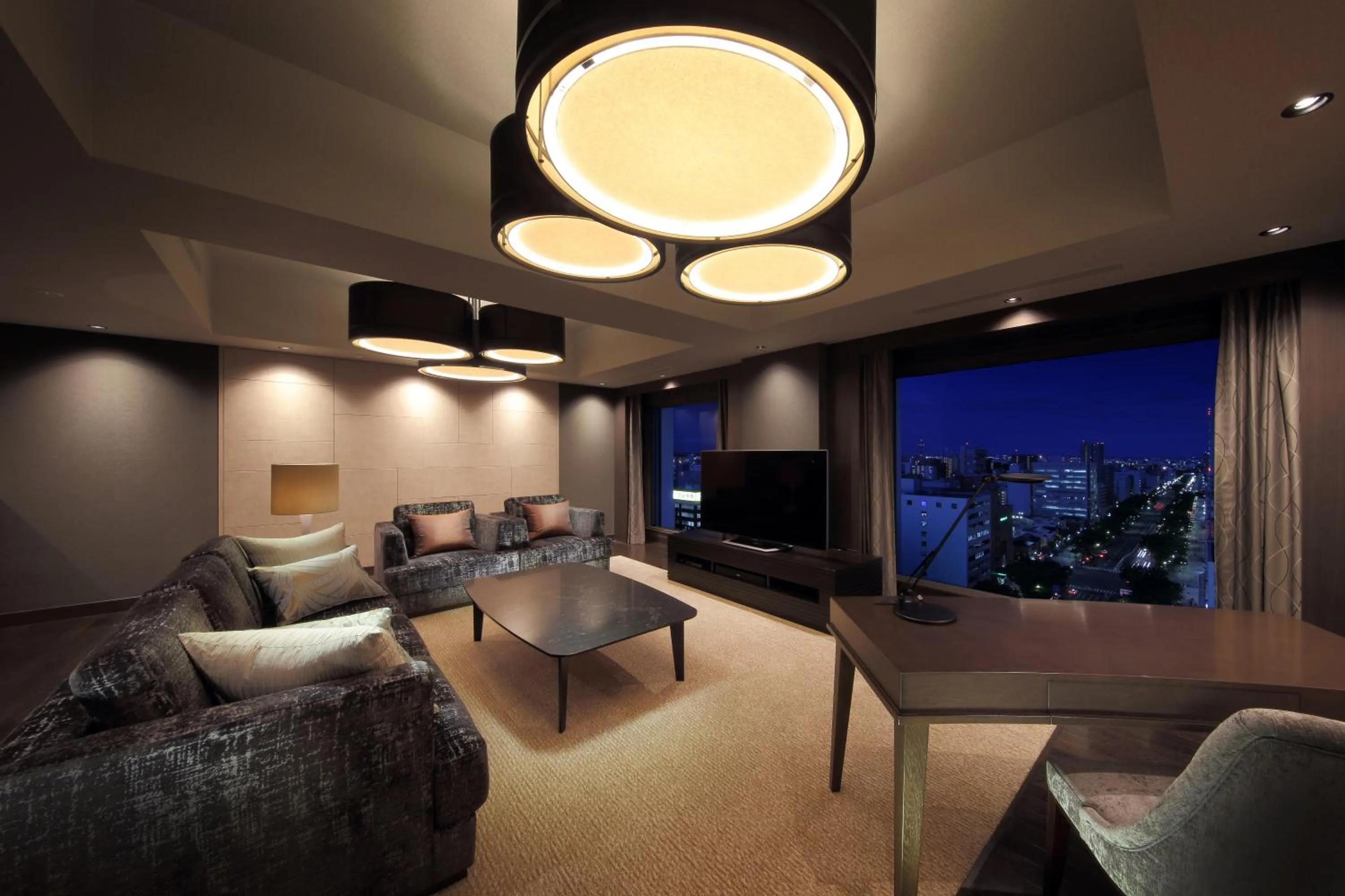 Living room in Hotel Metropolitan Sendai East