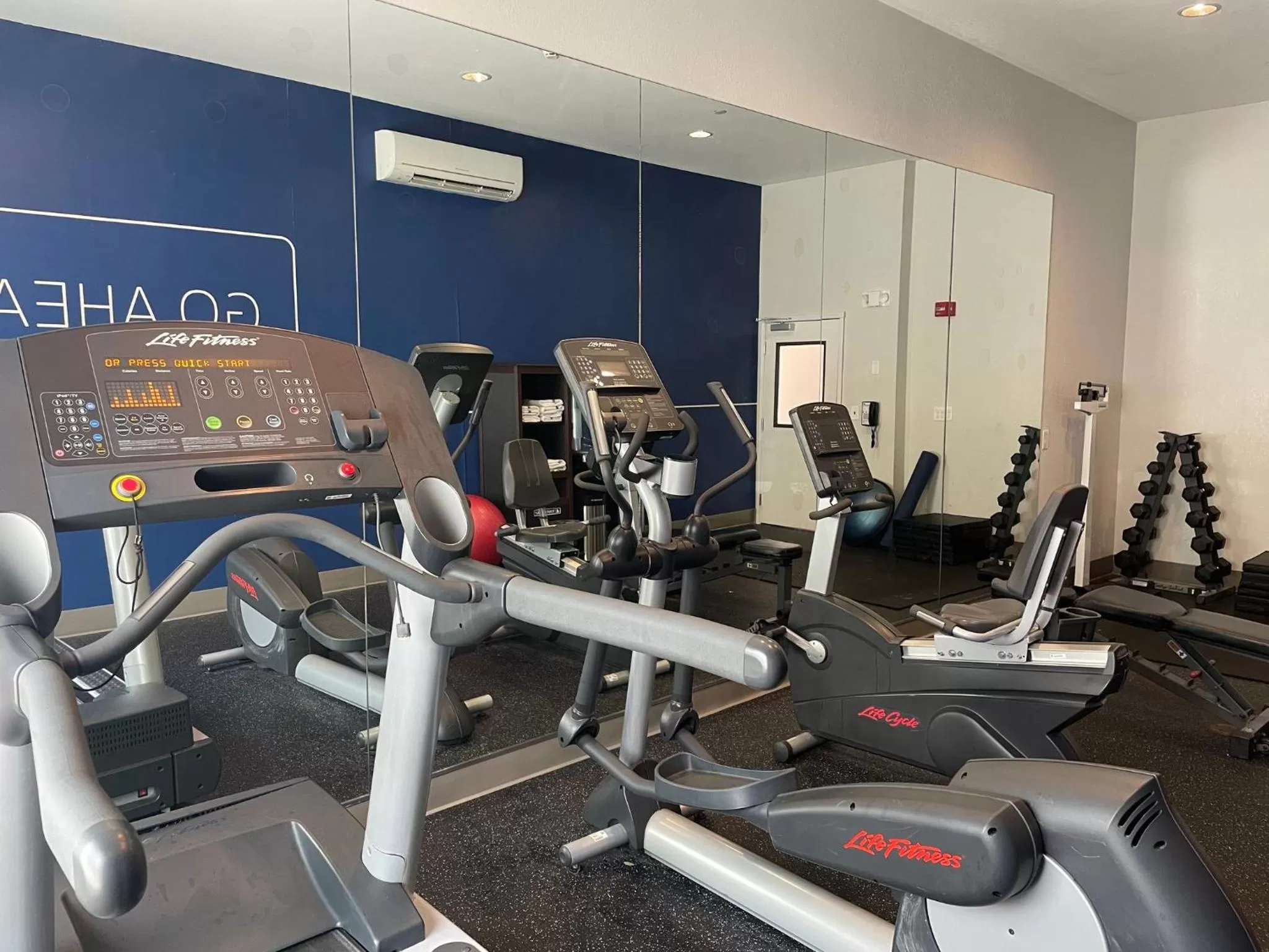 Fitness centre/facilities in Holiday Inn Express and Suites Montgomery by IHG
