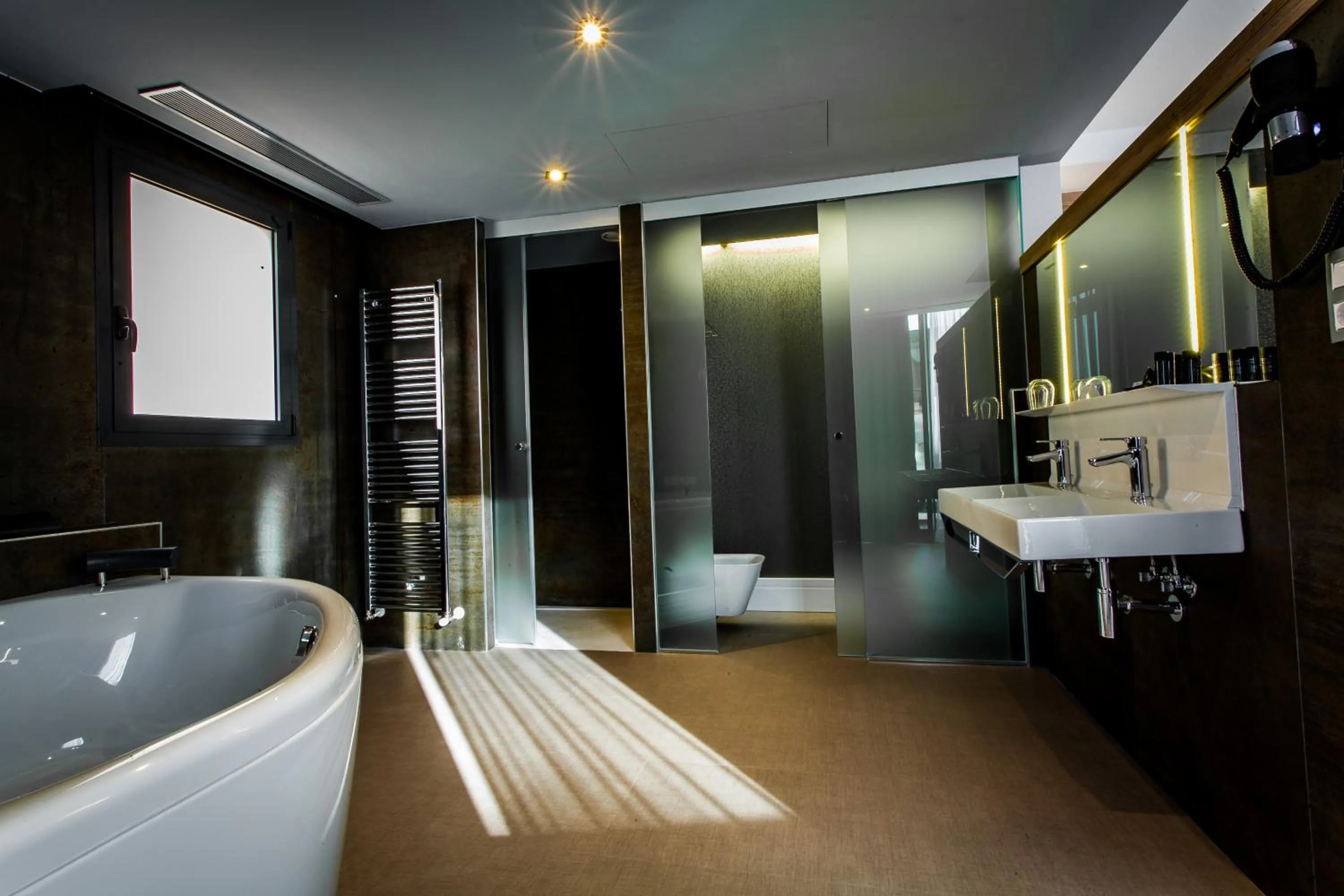 Shower in Hotel & Spa Ciudad de Binéfar