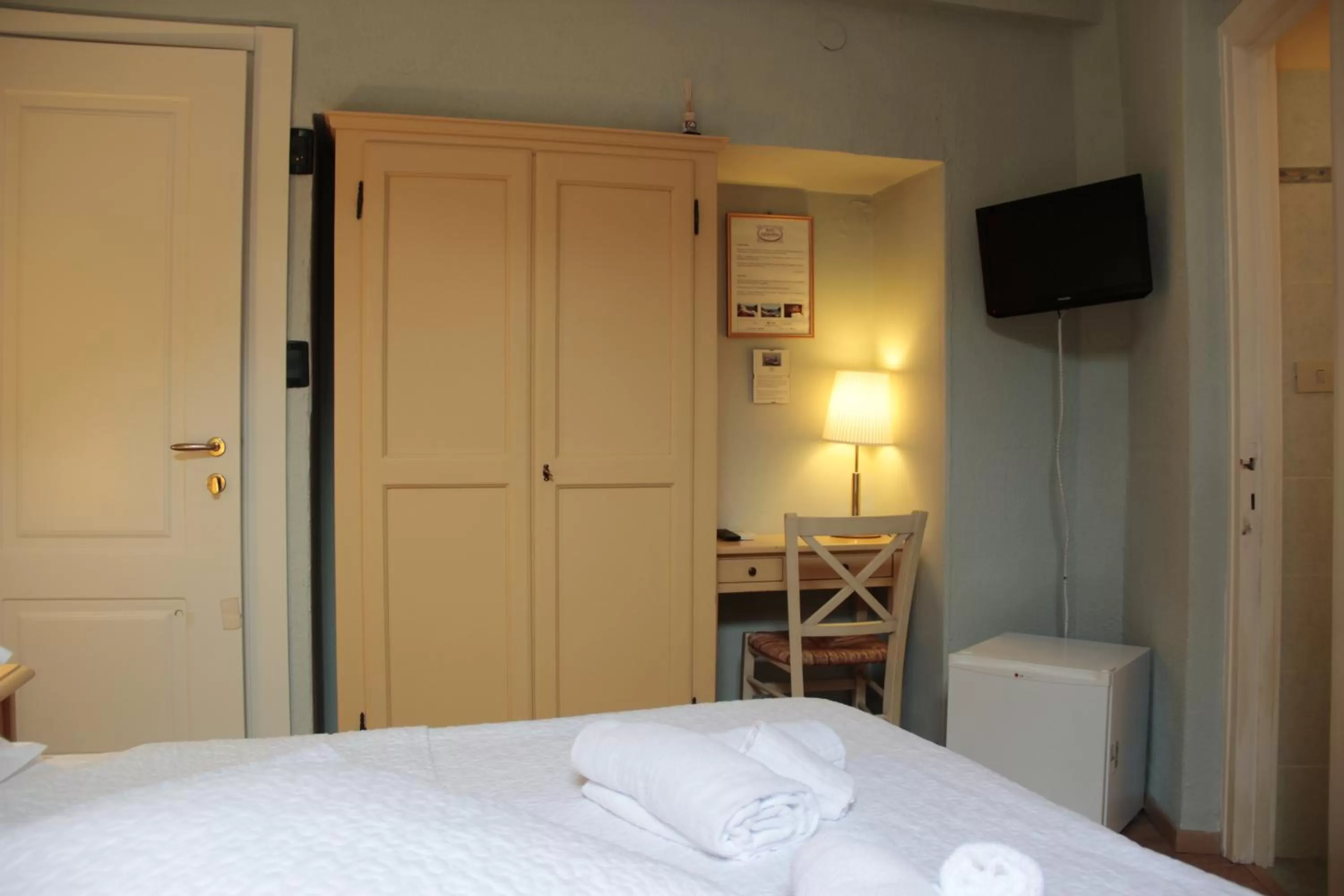 Bed in Hotel Argentina