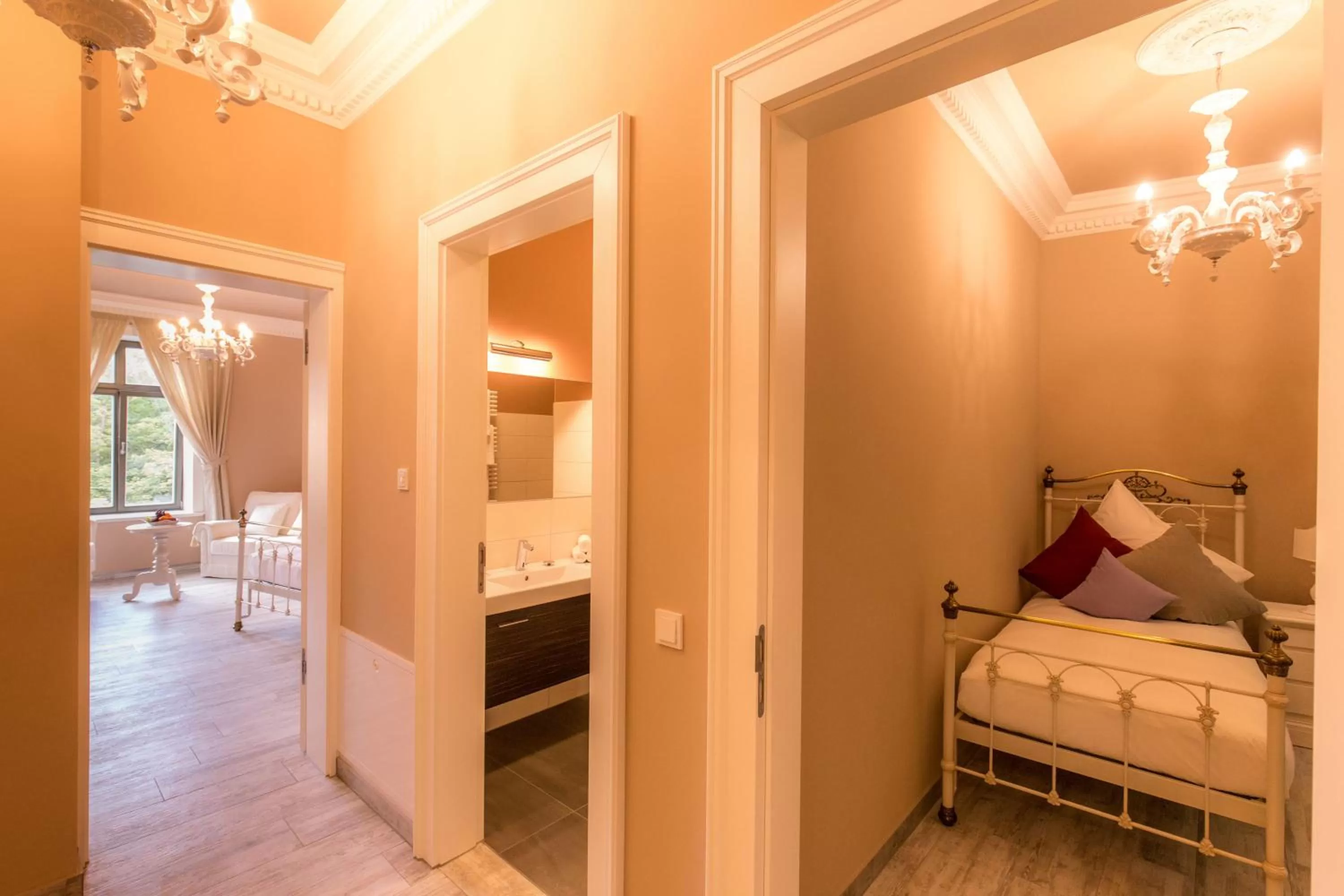 Photo of the whole room, Bed in Grande Albergo Giancarlo