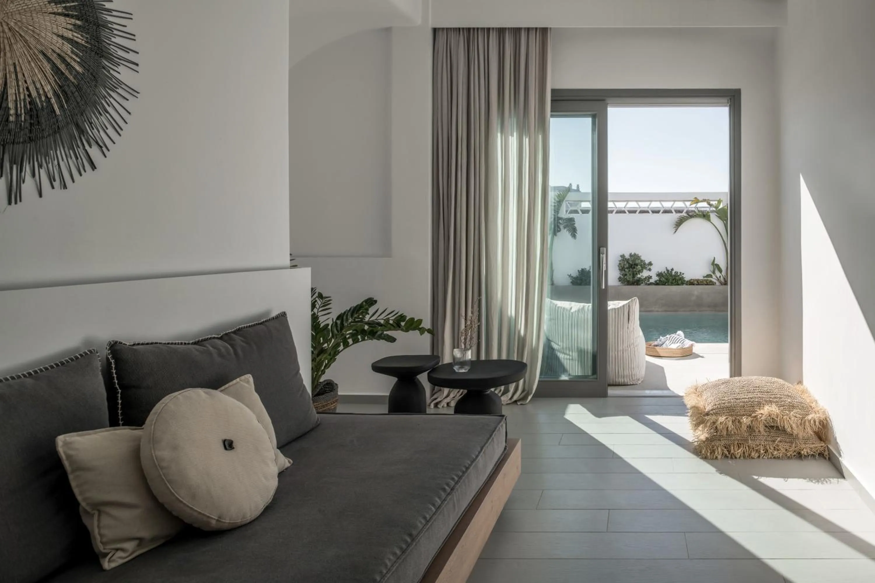 Living room in A Hotel Mykonos