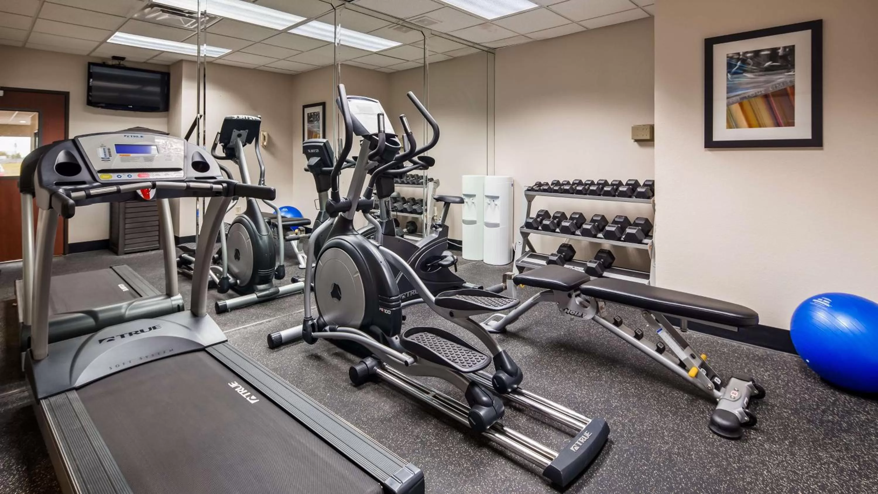 Fitness centre/facilities in Best Western PLUS Memorial Inn