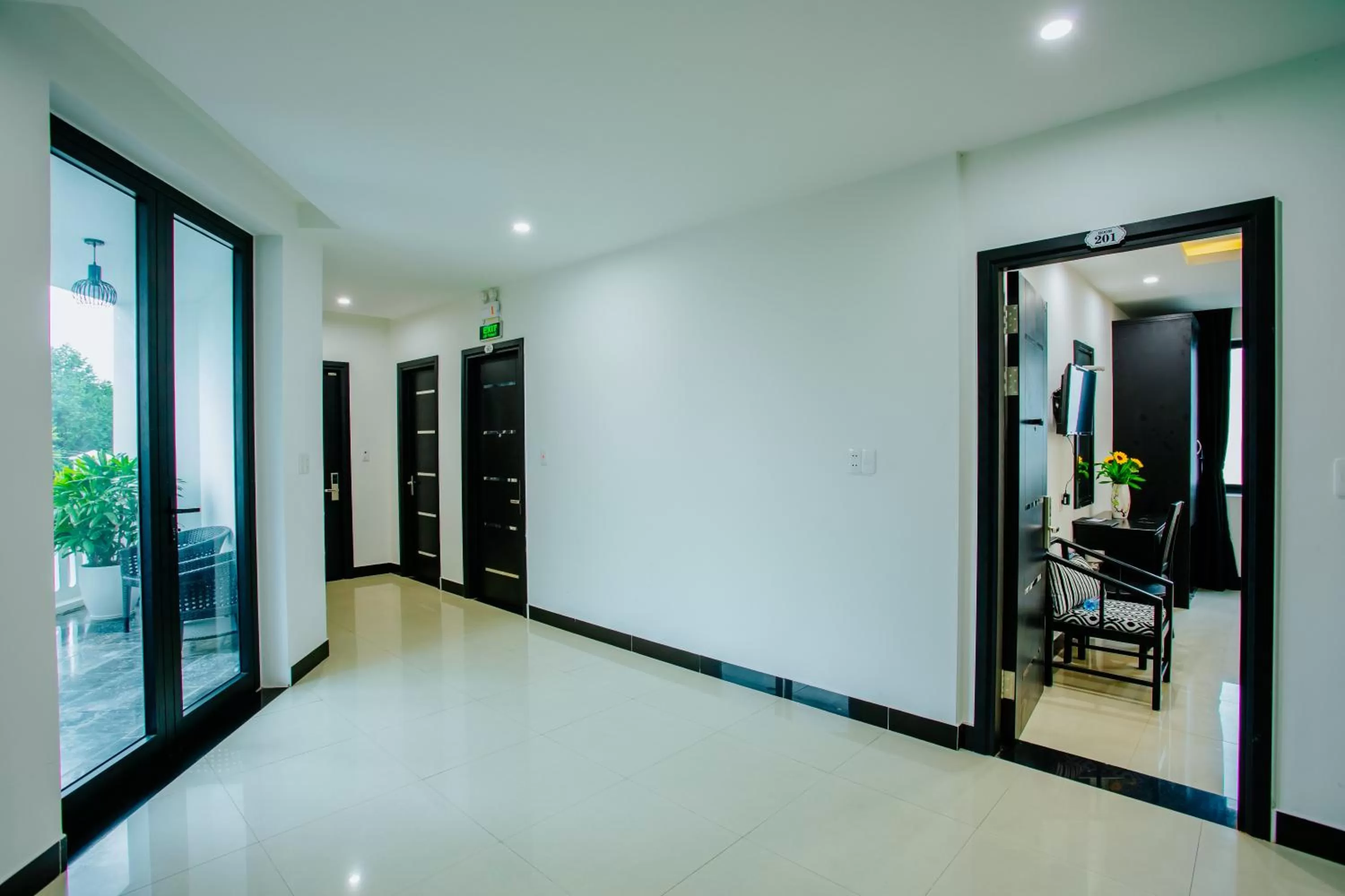 Lobby or reception in Hoianation Villas Hotel