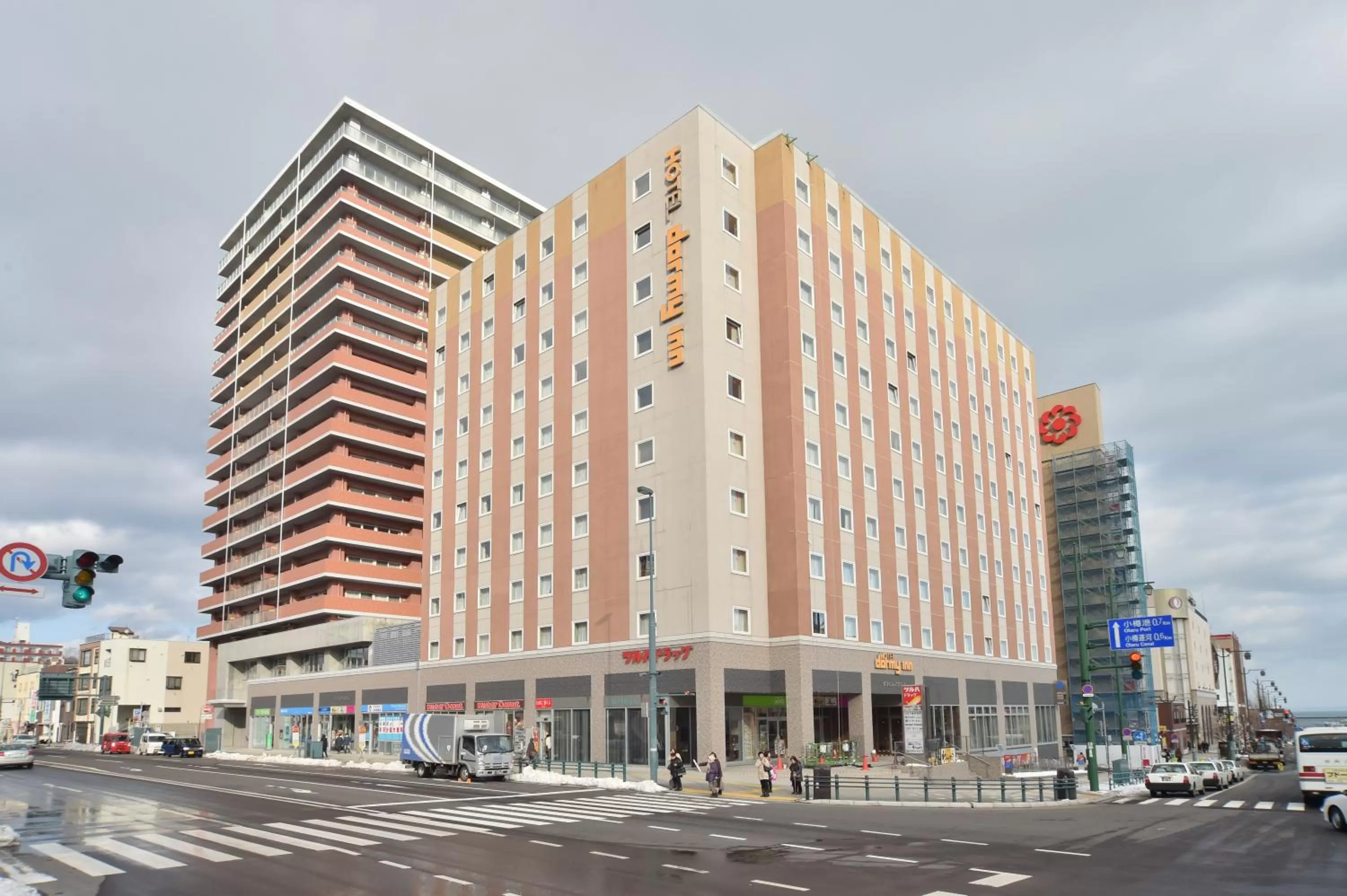 Facade/entrance in Dormy Inn Premium Otaru