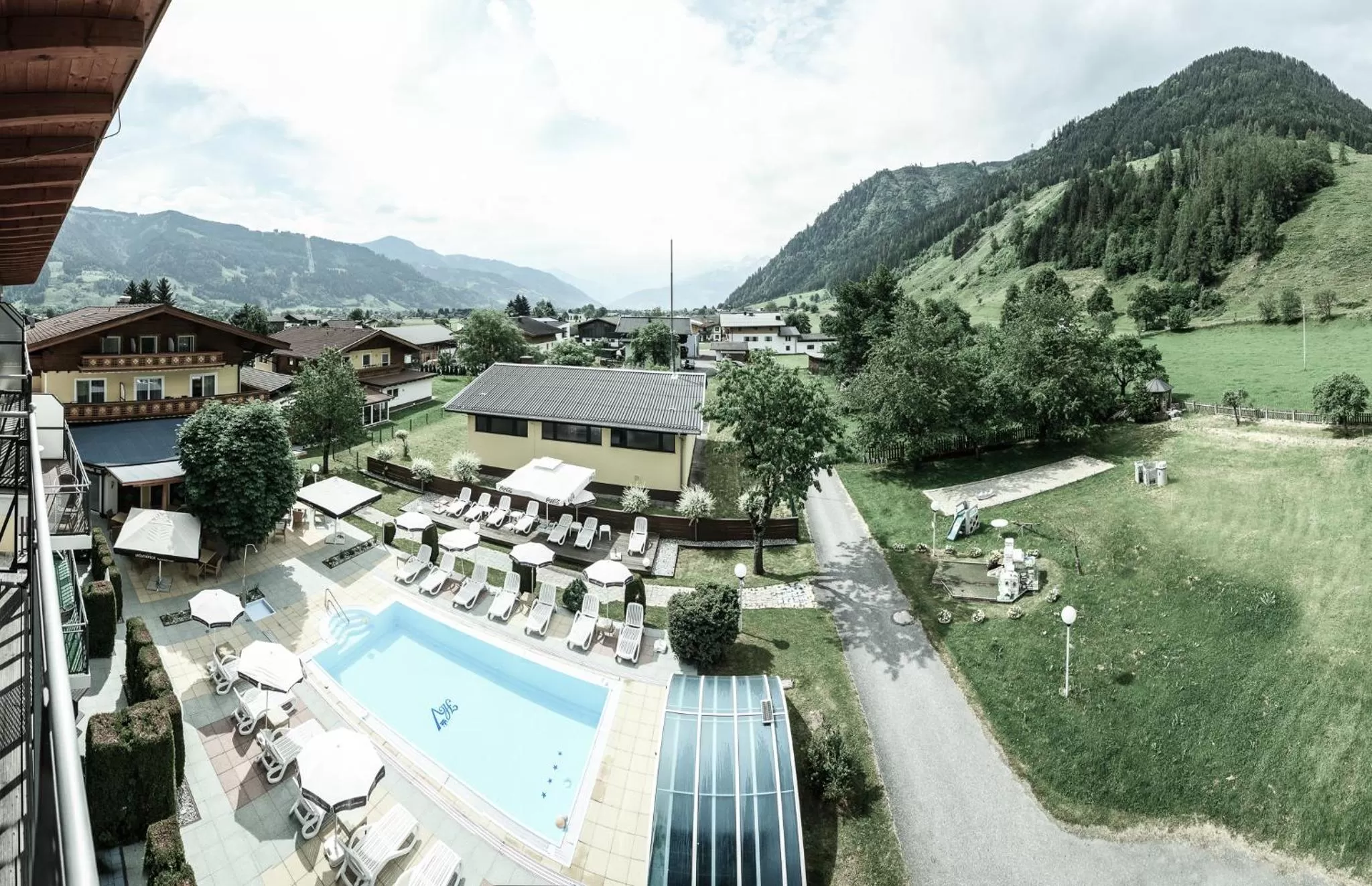 Bird's eye view in Hotel Victoria