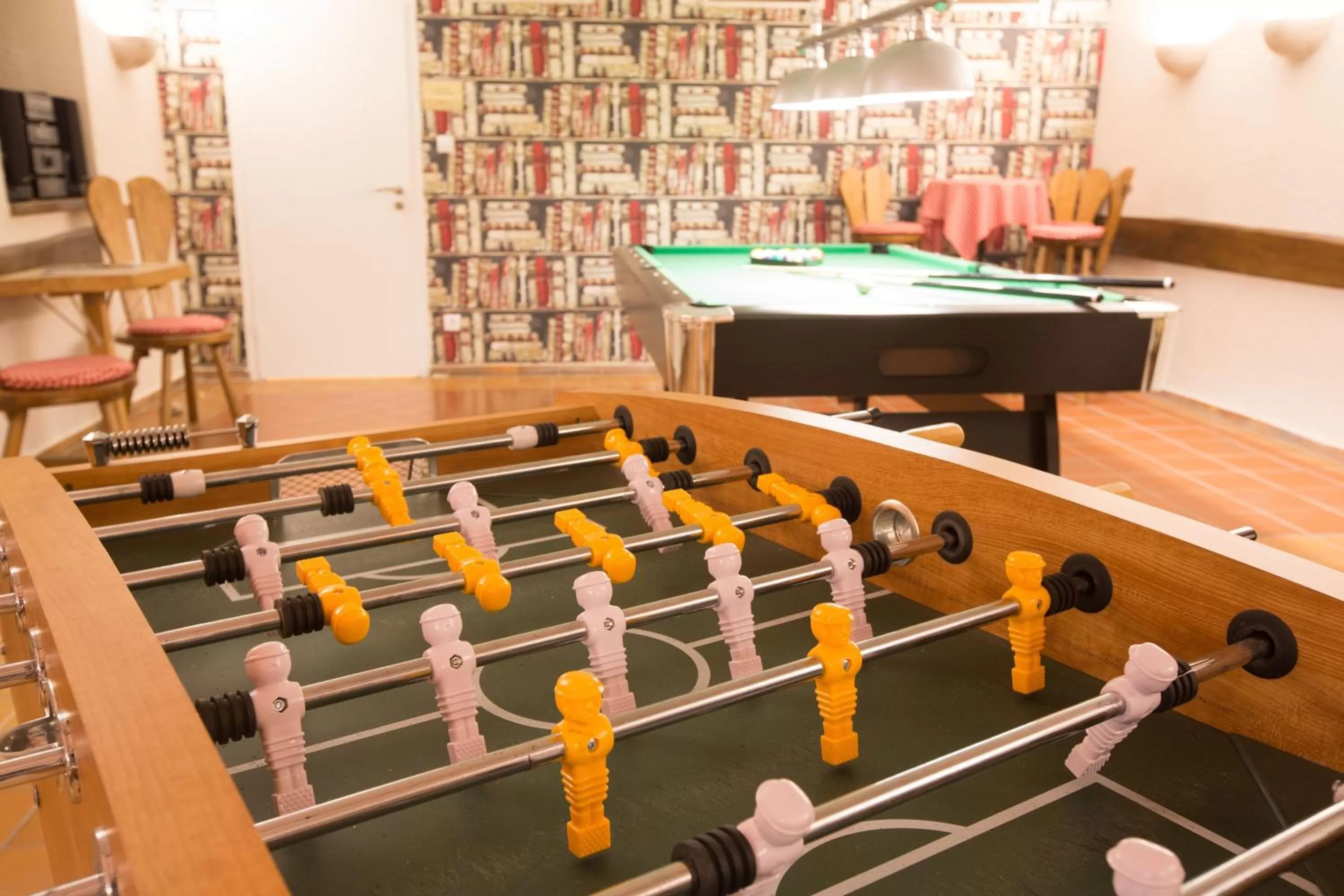 Game Room in Parkhotel Bilm im Glück am Stadtrand Hannovers