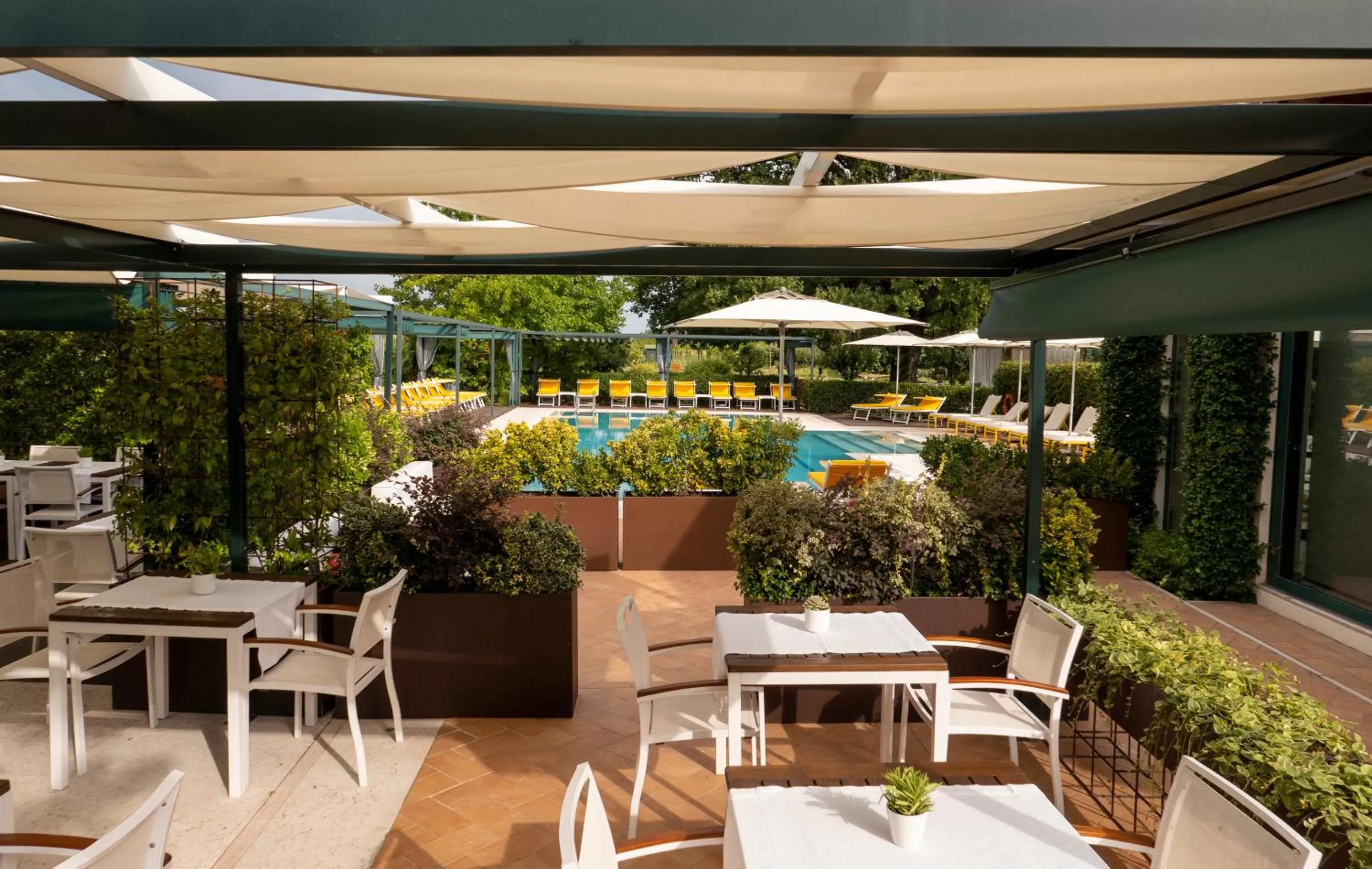 Restaurant/places to eat in Villa Abbondanzi Resort