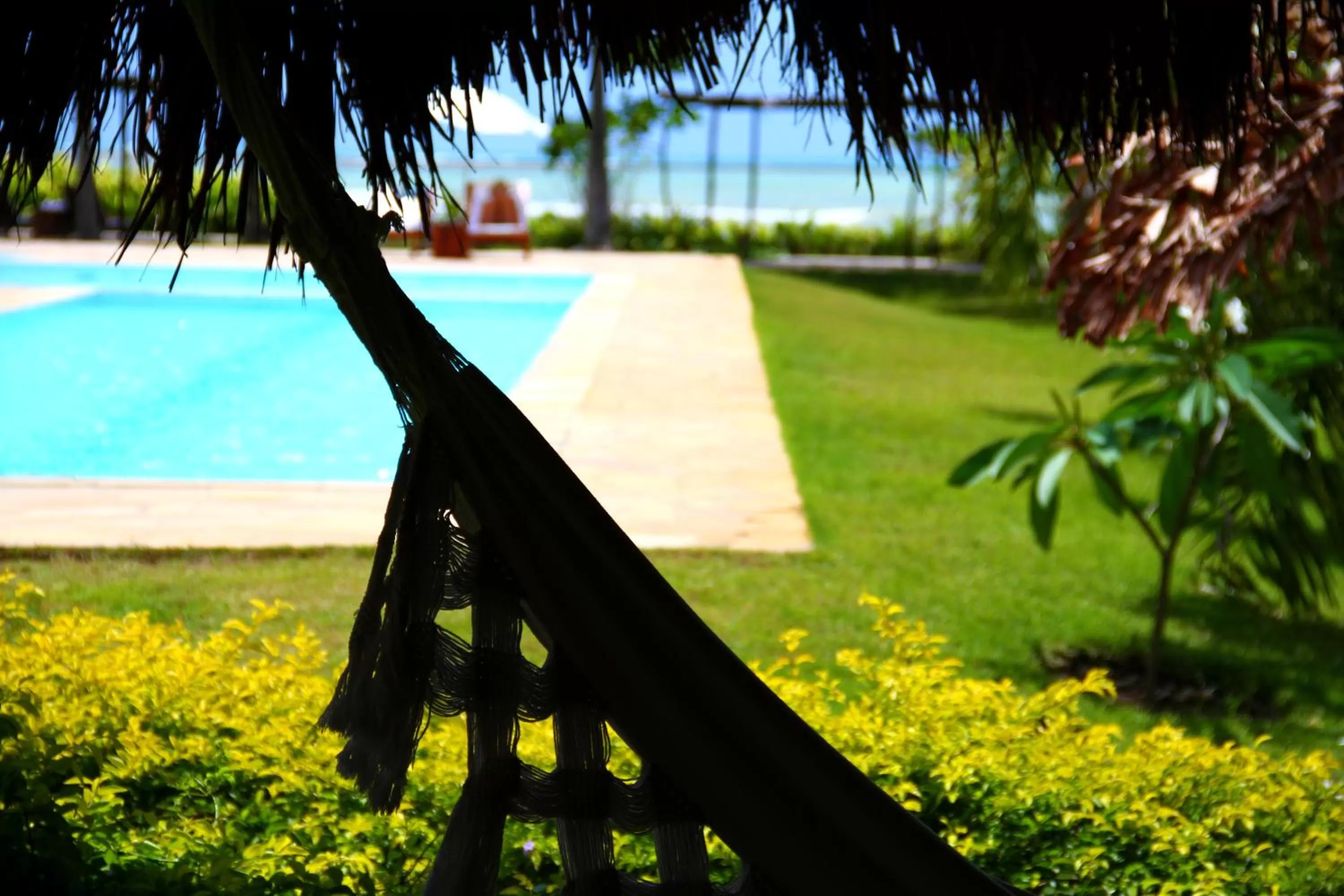 Garden in Pousada Aldeia Beijupirá
