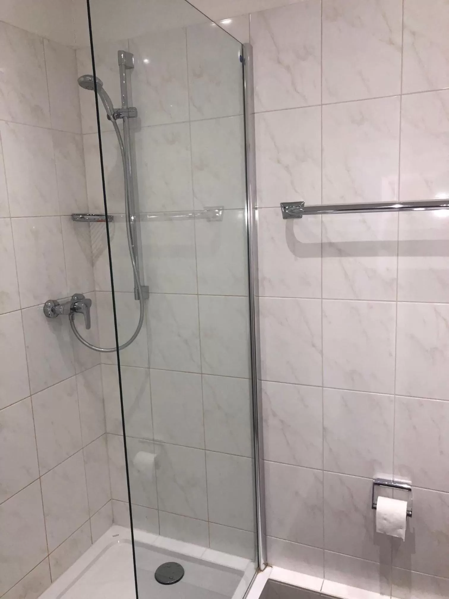 Shower in Hotel Krone