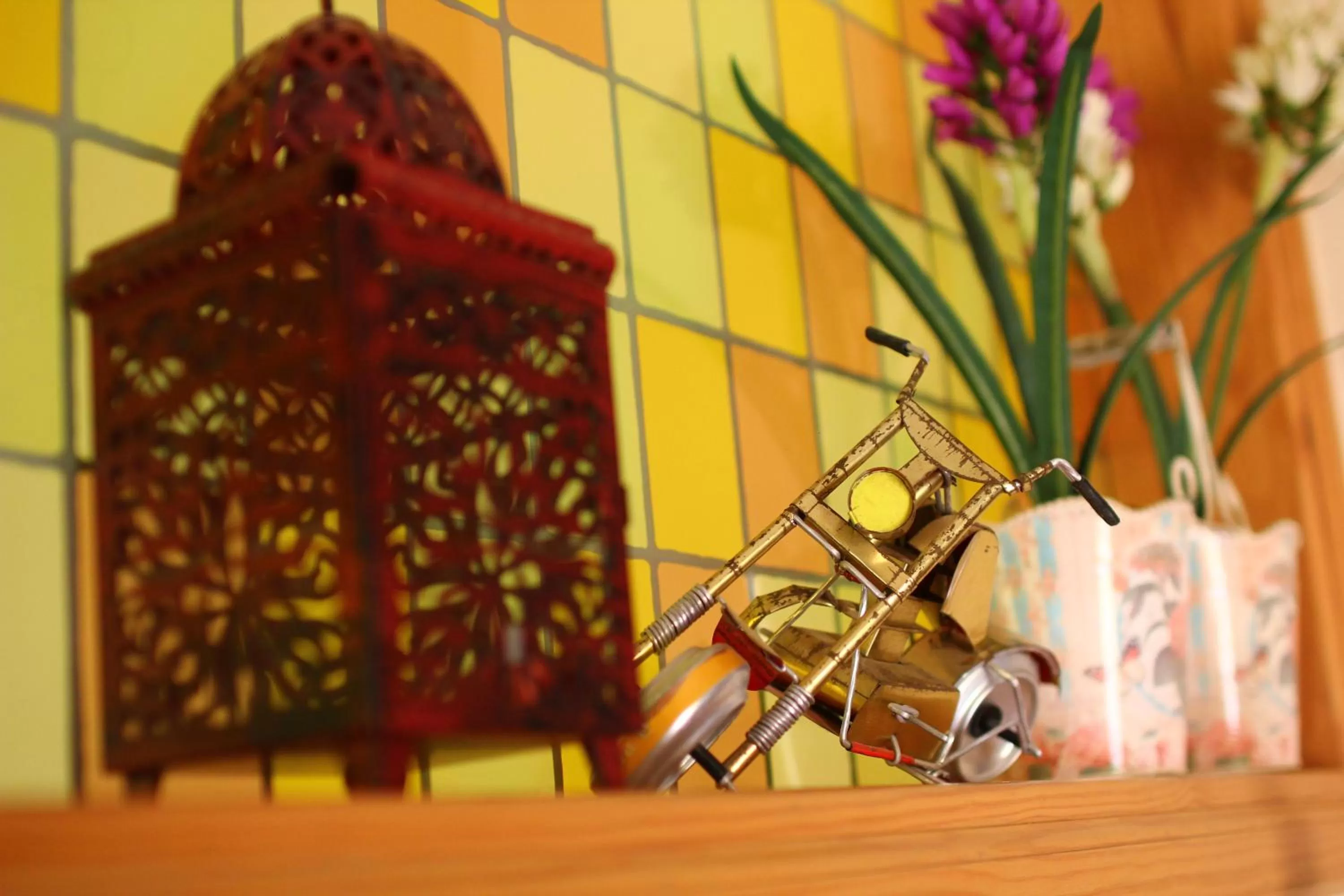 Decorative detail in Kira's Boutique Hotel