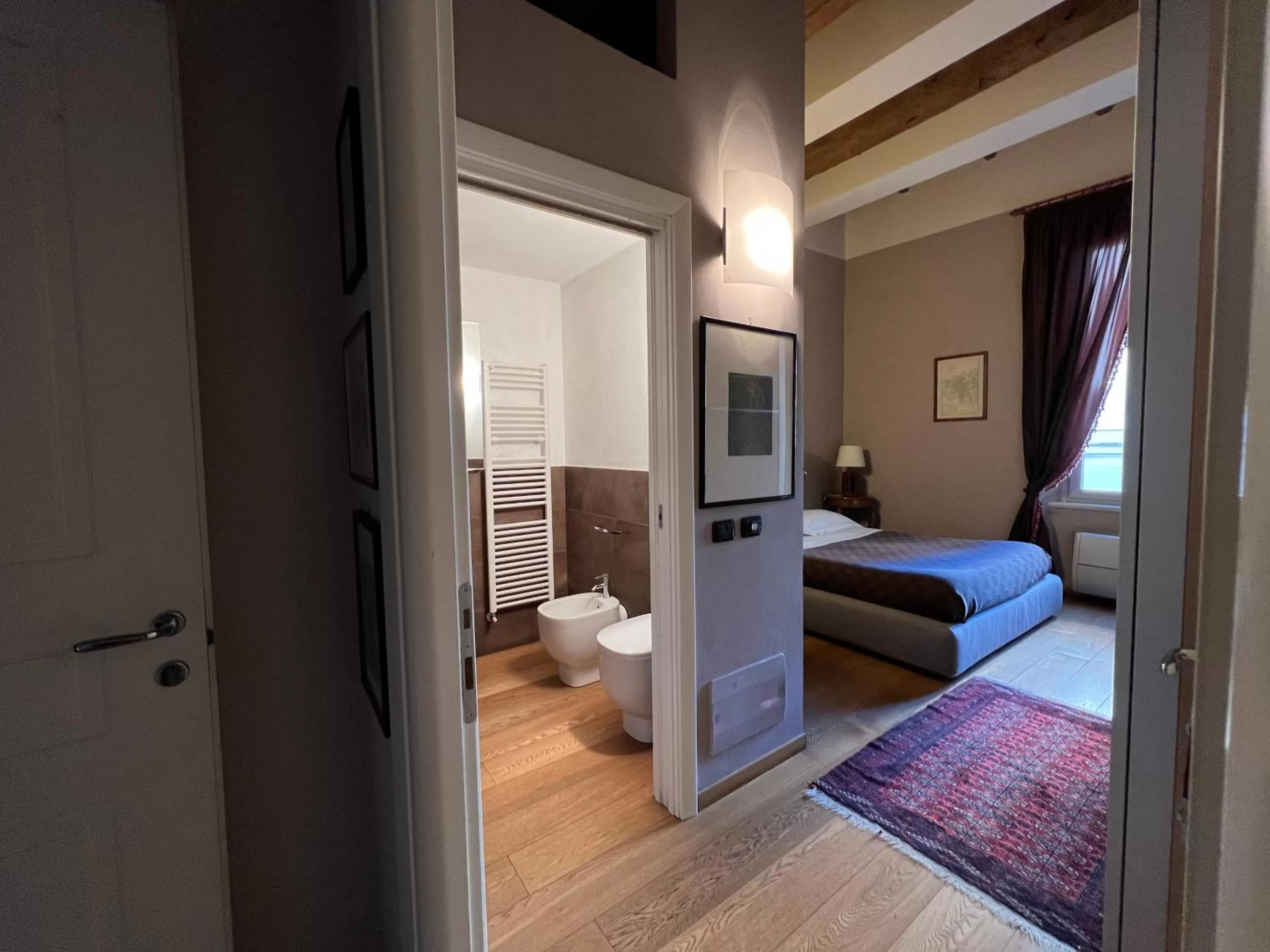 Bed in A Casa Di Paola Suite