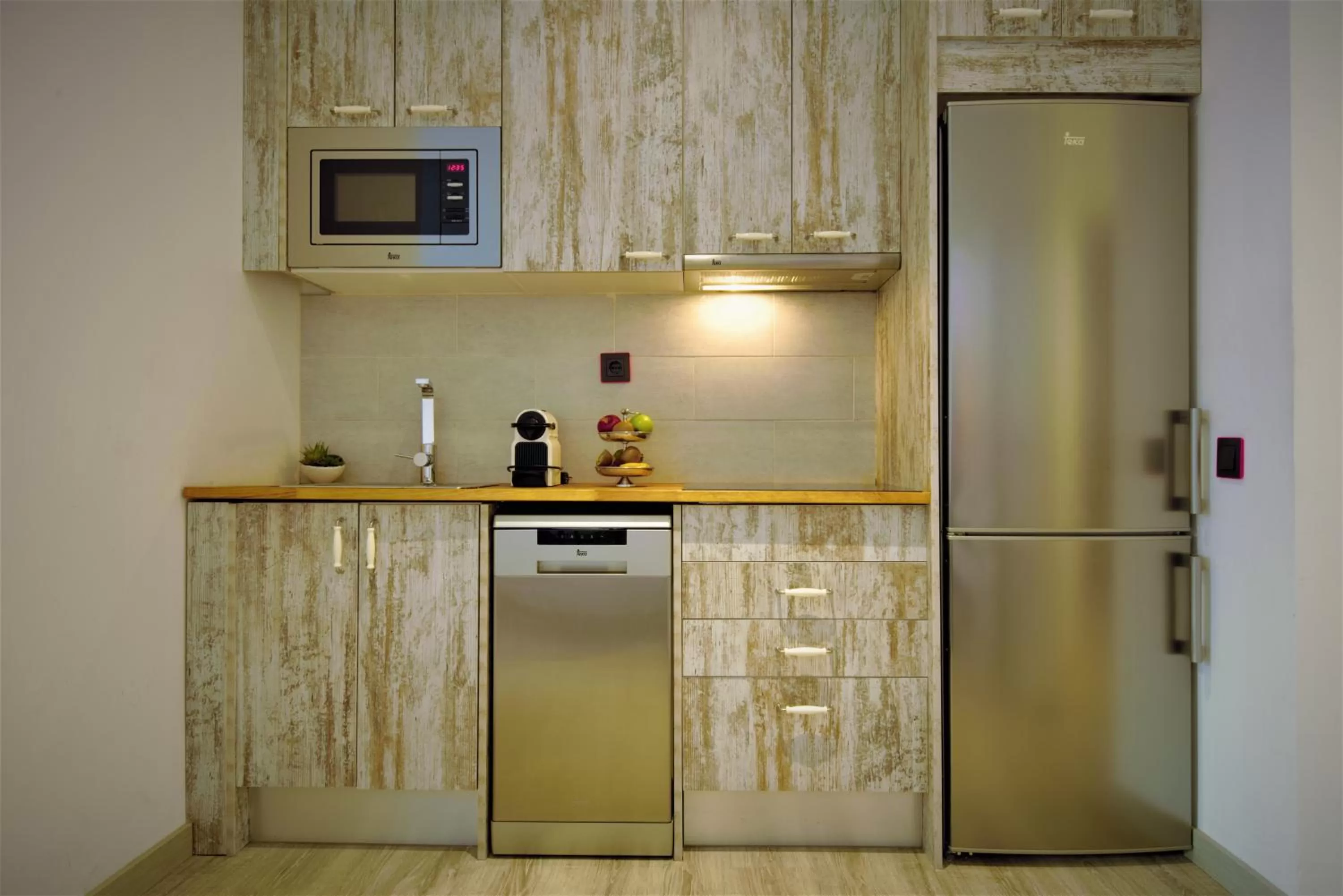 Kitchen or kitchenette in DreamKeys Barcelona City