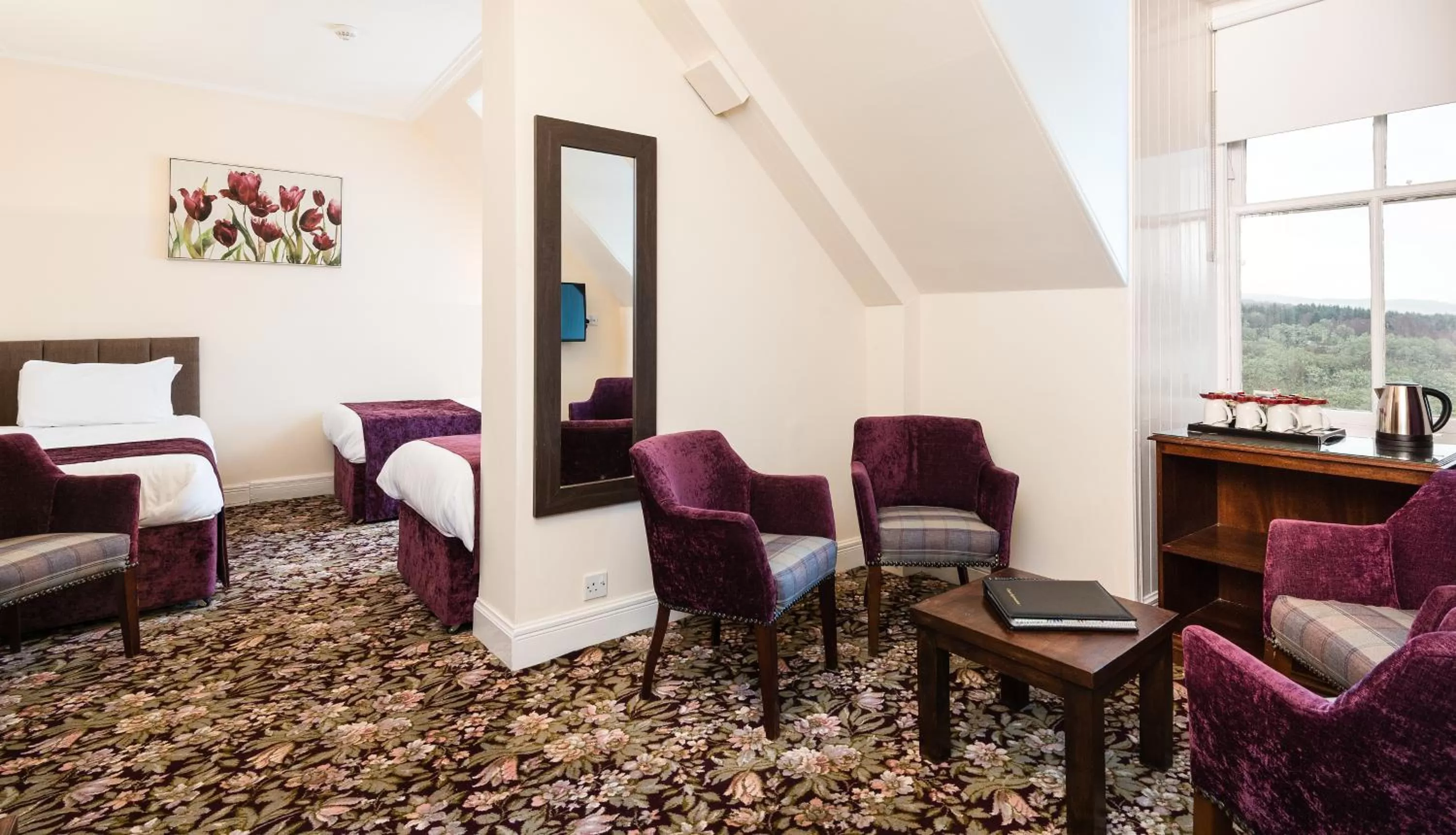 Bed in The Atholl Palace