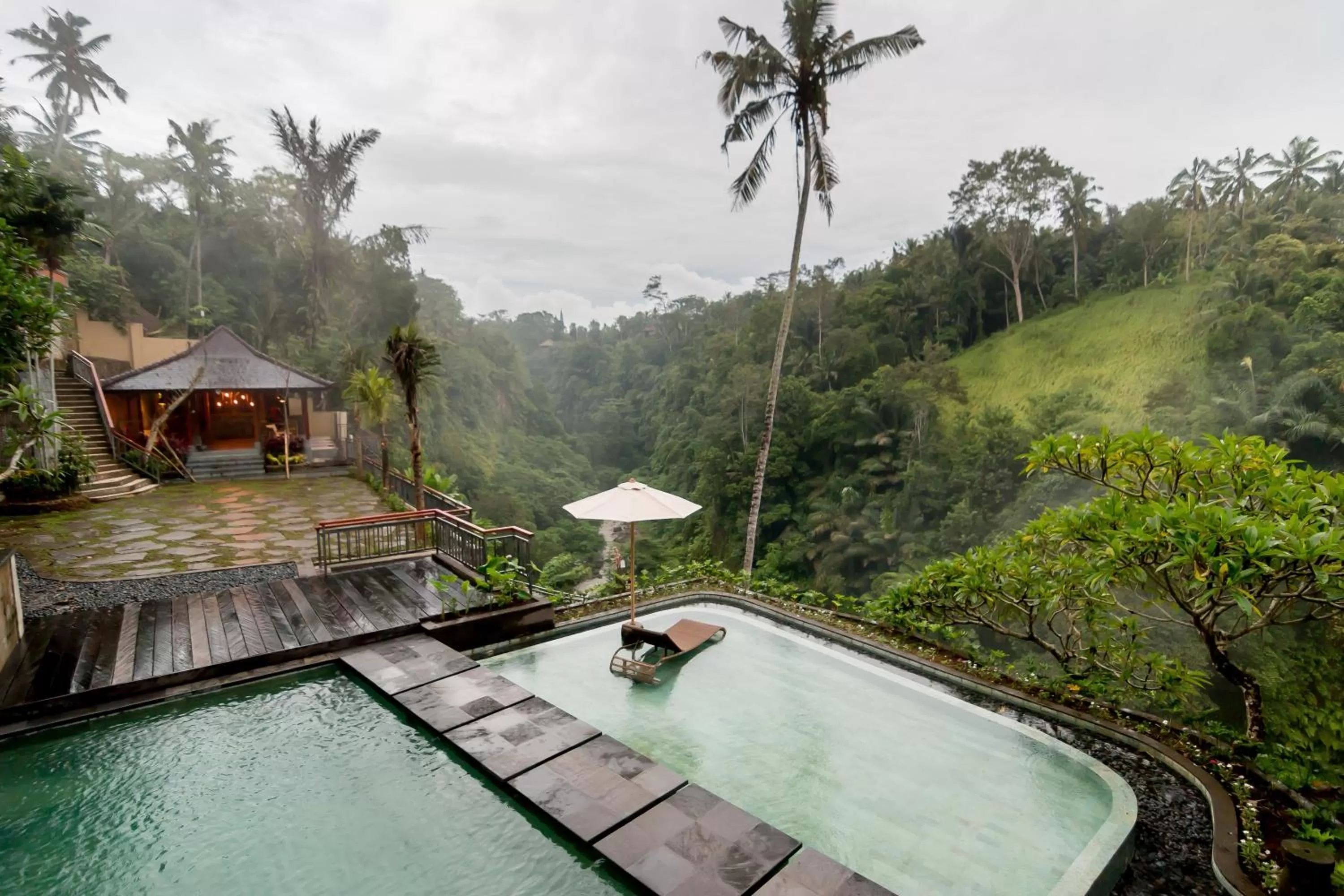 Swimming pool in Ulun Ubud Resort - CHSE Certified