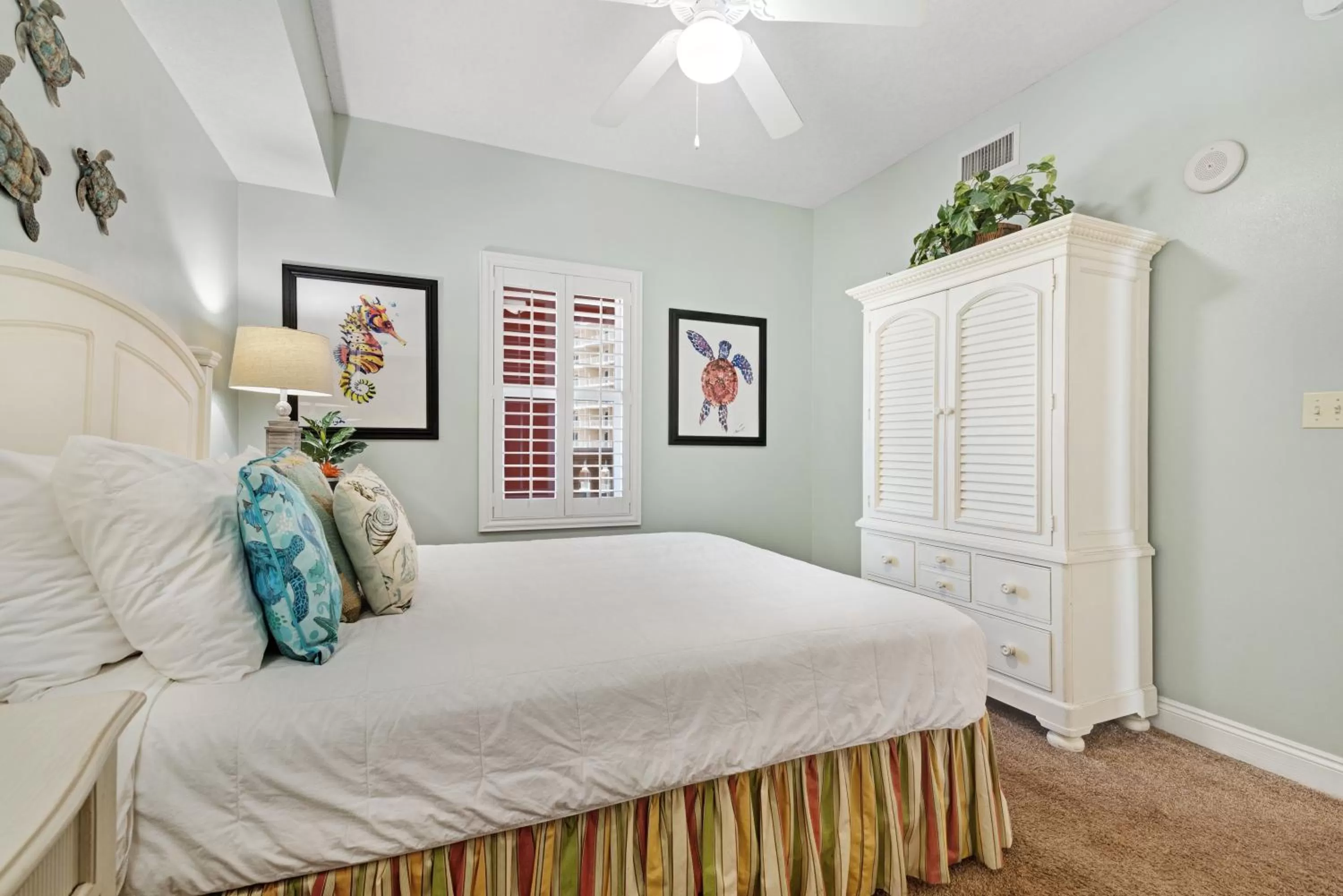 Bed in Calypso Resort