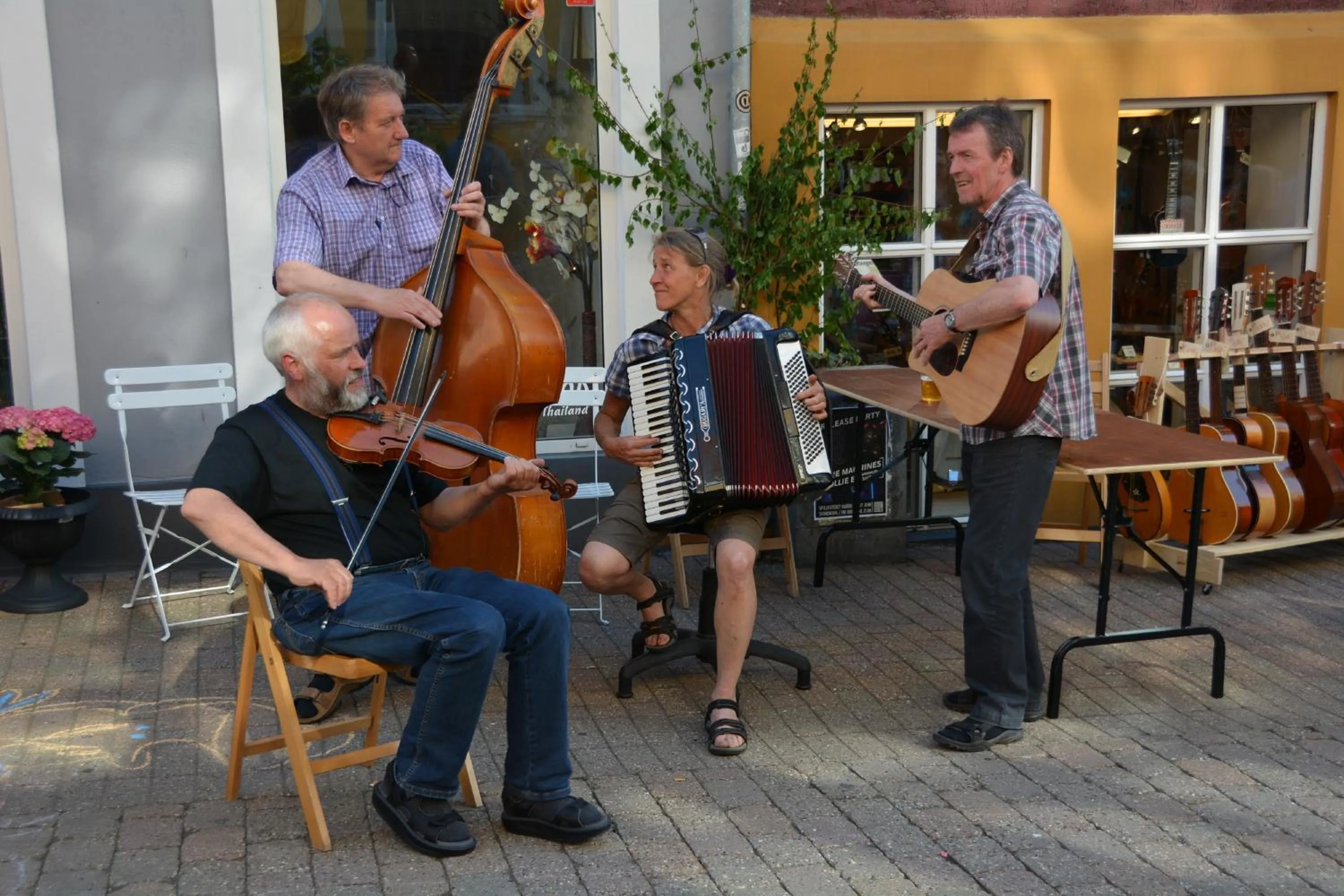 Off site in Hotel Garni