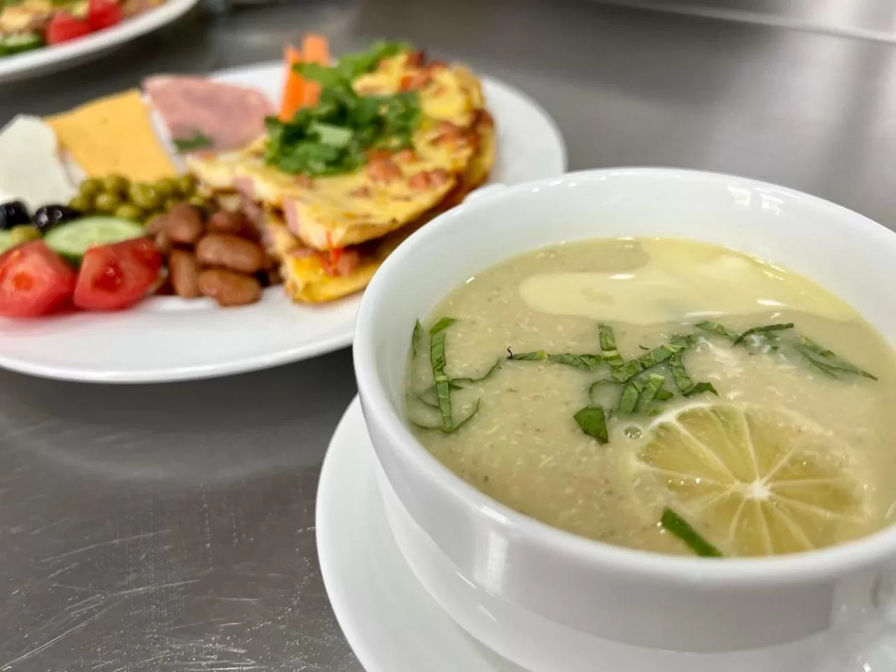 Breakfast, Food in Bristol Hotel Tashkent